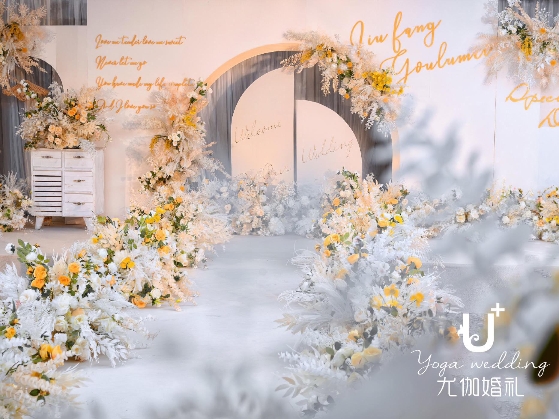 【尤伽婚礼】 泰式浅香槟色系婚礼---《暖暖》