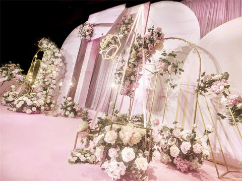 【禾朵私人婚礼定制】--超高性价比！粉色梦幻婚礼