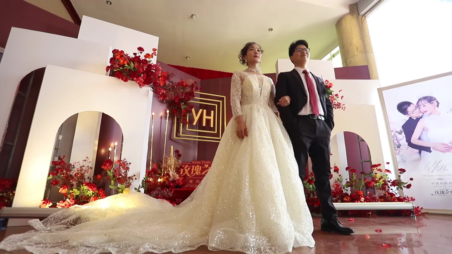 《摯愛(ài)》200人中型婚禮之選，勃艮第紅婚禮含四大