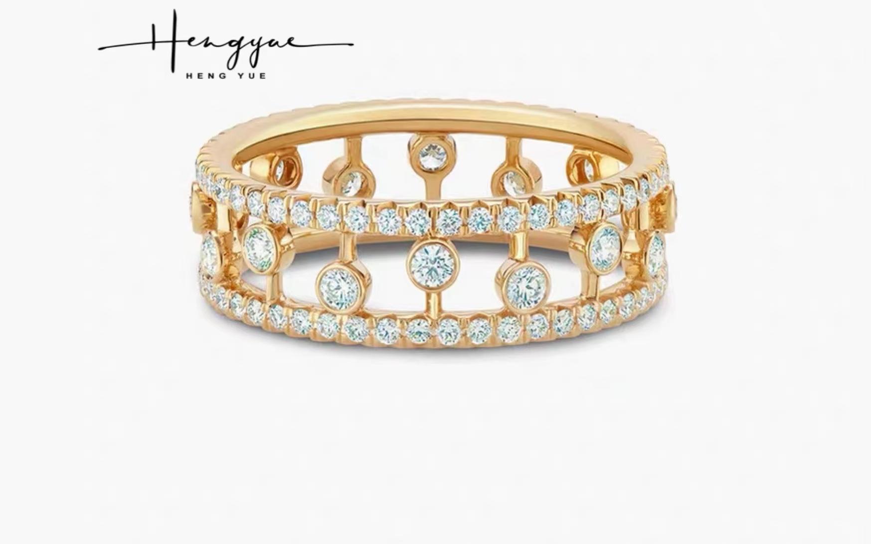Hengyue 蔡徐坤同款钻戒