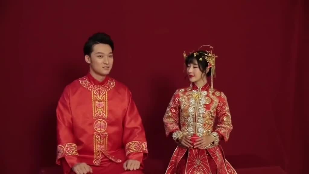 时尚中国风婚纱照图片_中国风婚纱照图片