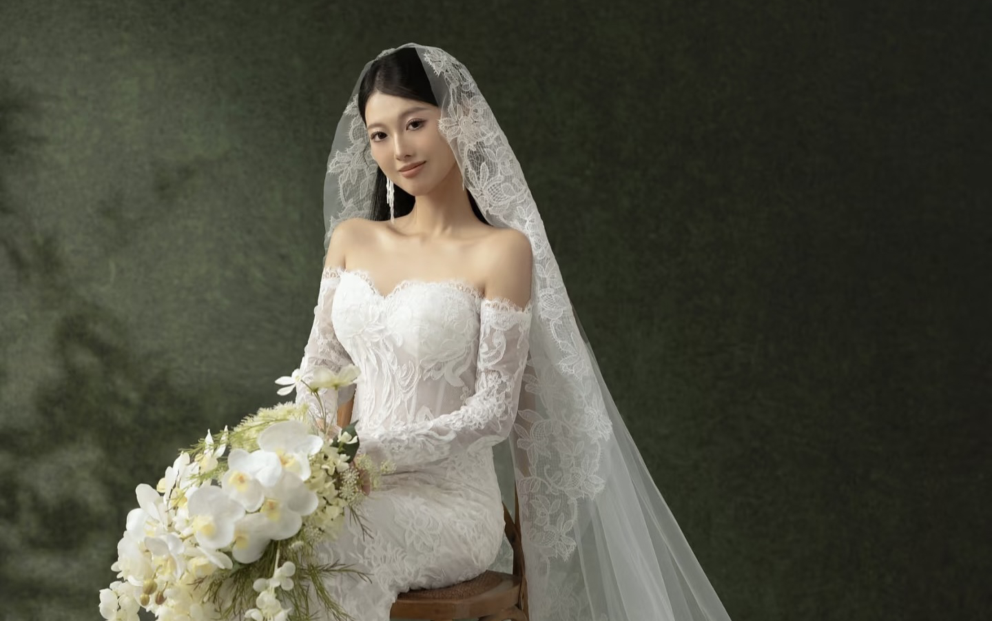 完全被美到！张张都美的复古油画风婚纱照 