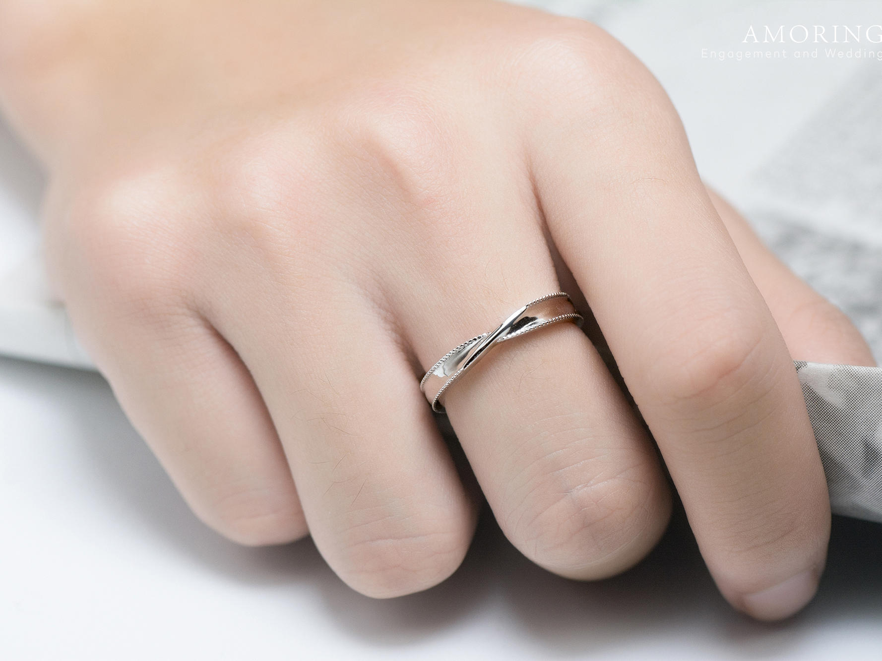 结婚对戒「此刻」极简婚戒