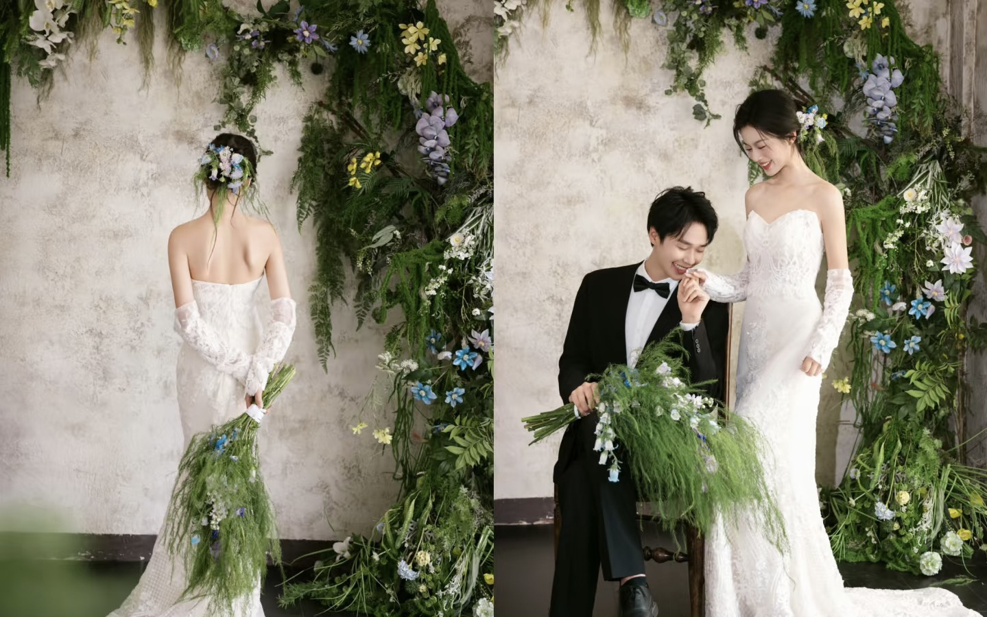 拍到了我夢(mèng)寐以求的法式婚紗照 浪漫又超有氛圍??