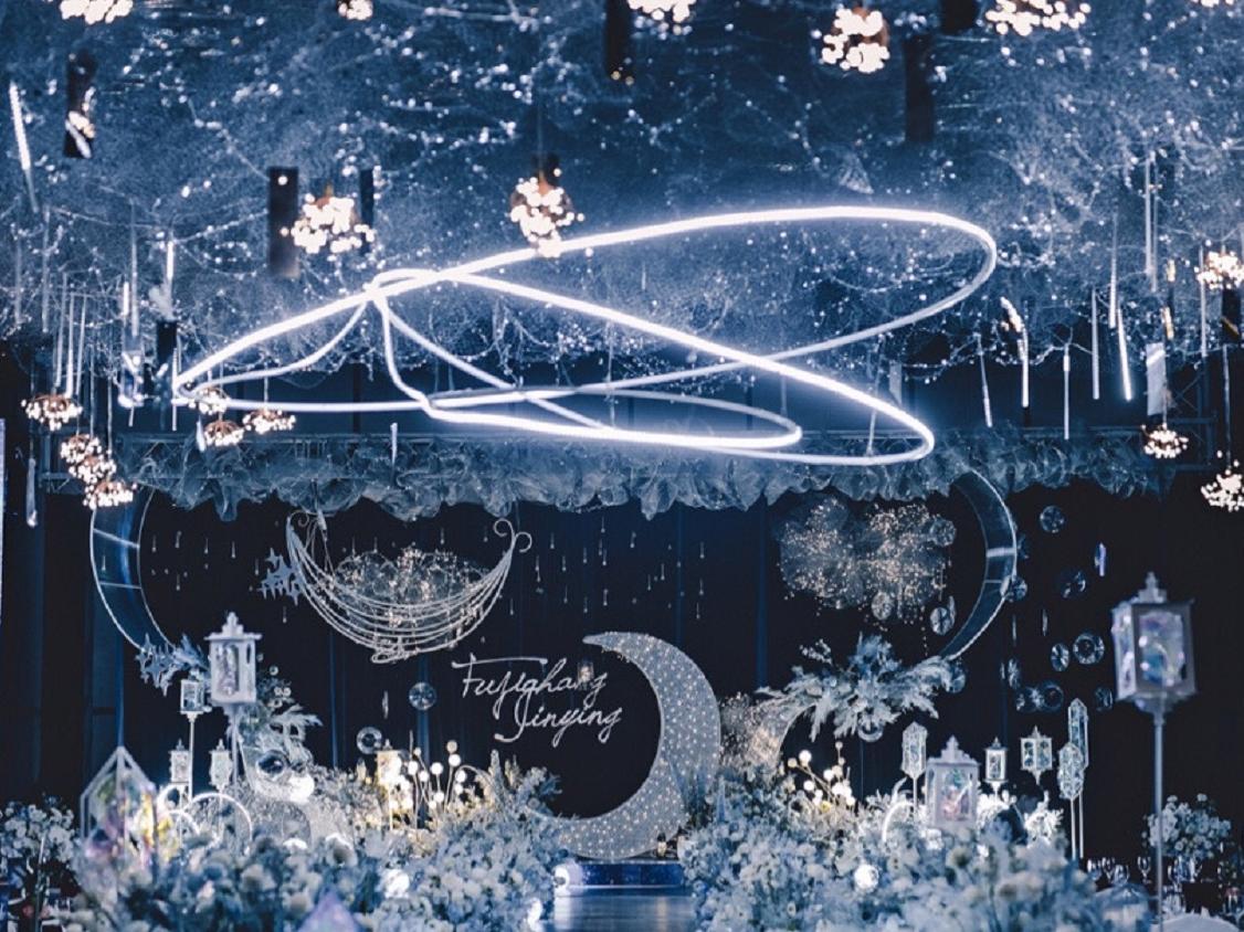 【素觉婚礼】"宇宙星海中的浪漫"主题婚礼一价全包