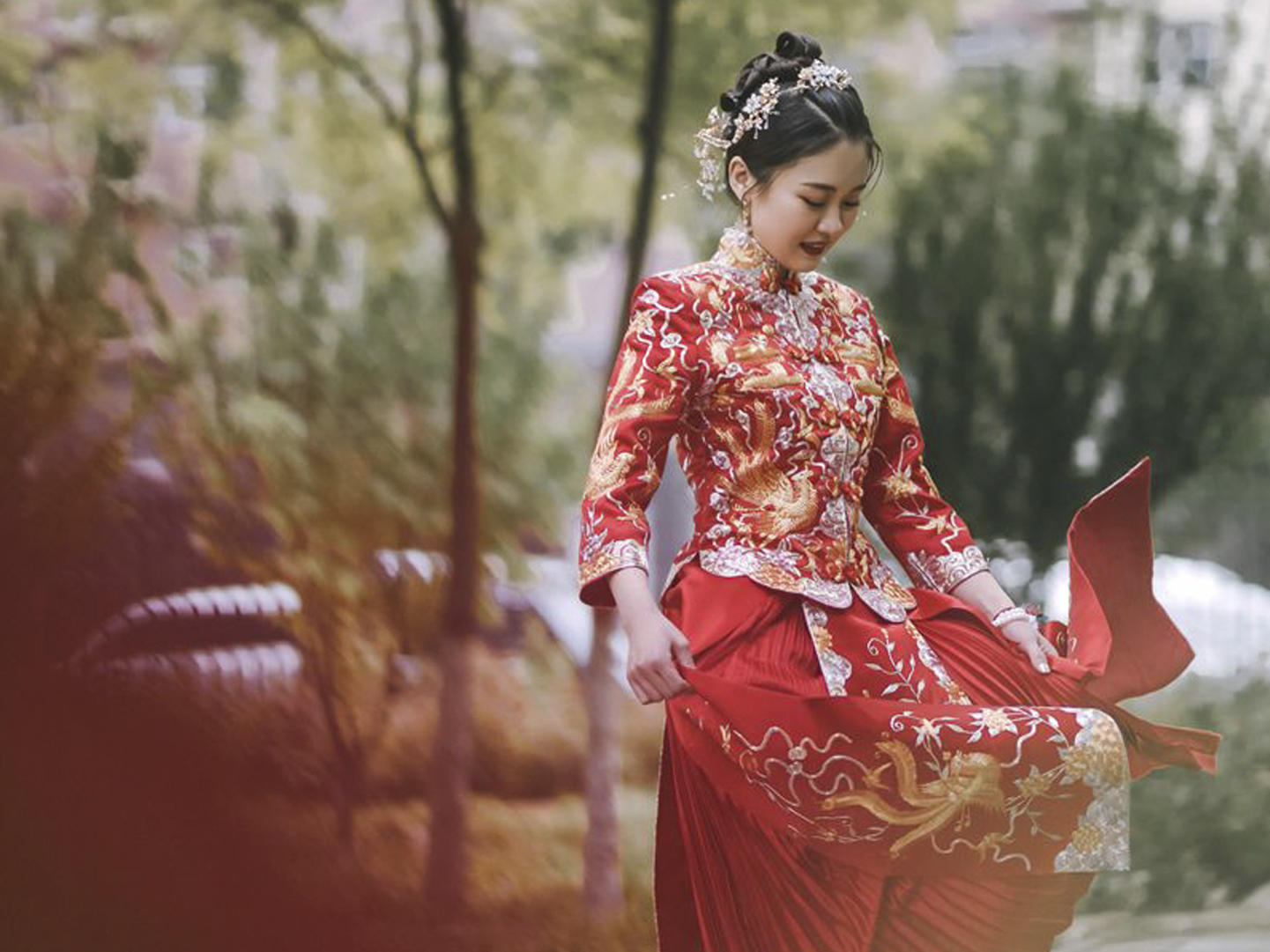 【欣薇婚纱】小五福特惠租赁