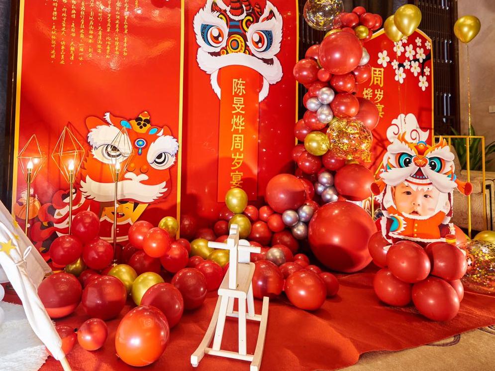 全网低价 宝宝宴周岁宴布置