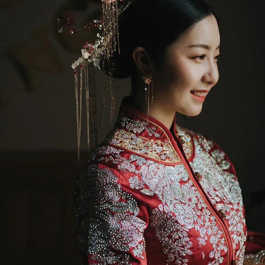 女神甜美文雅新娘造型分享