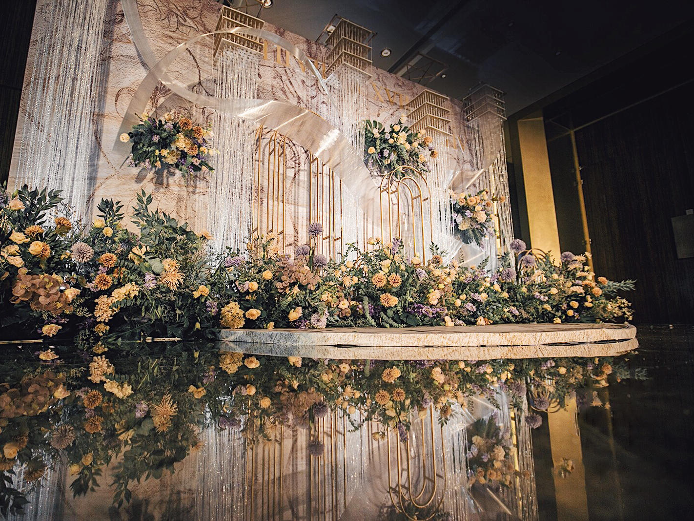 2021超值香槟色主题婚礼布置策划（含四大金刚）