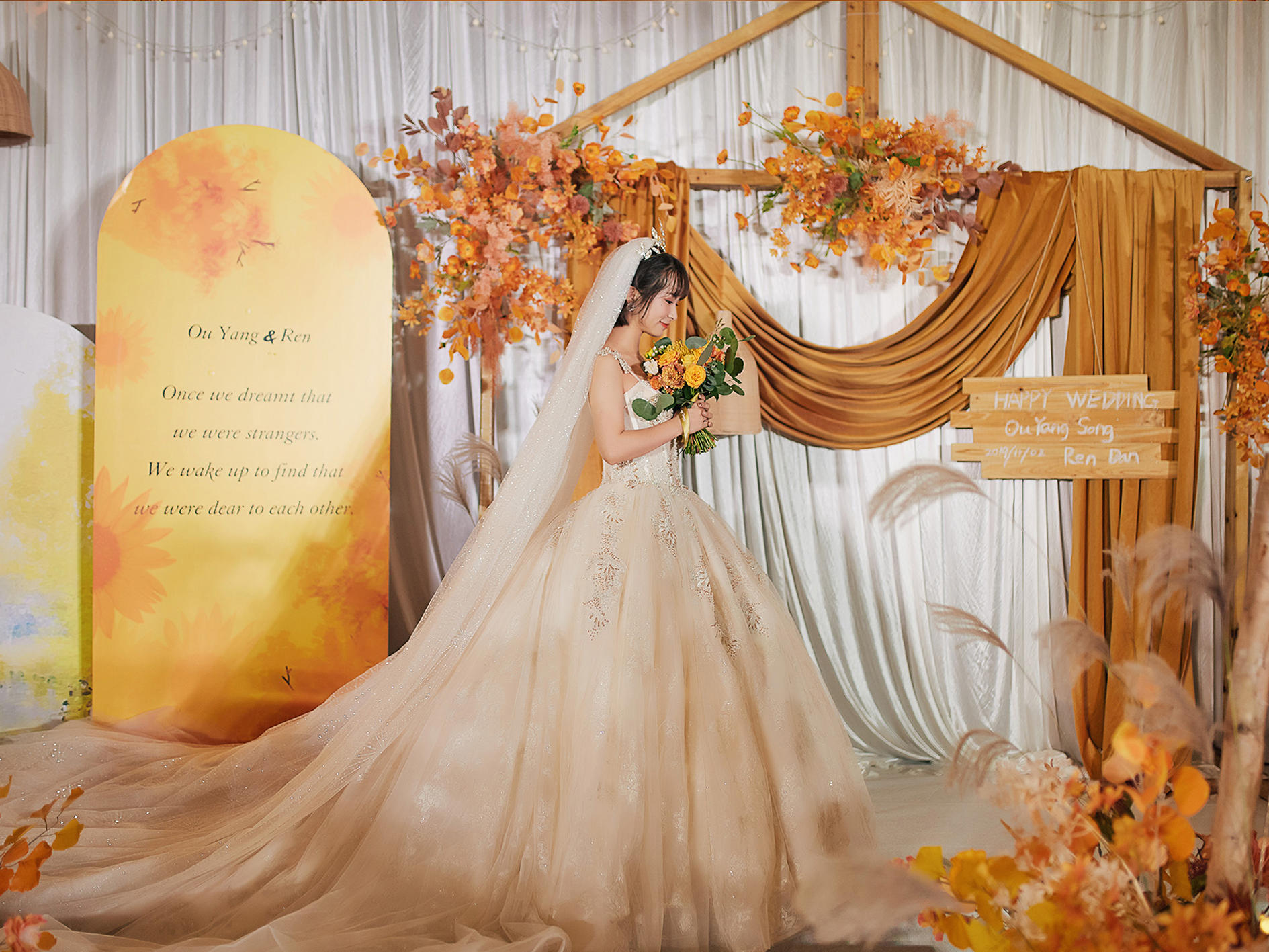 岳阳楼区广和国际酒店【小预算】秋色复古婚礼