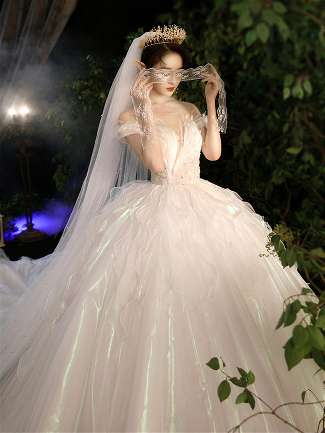 【限时抢购】设计师款主纱套餐，再送4件伴娘服