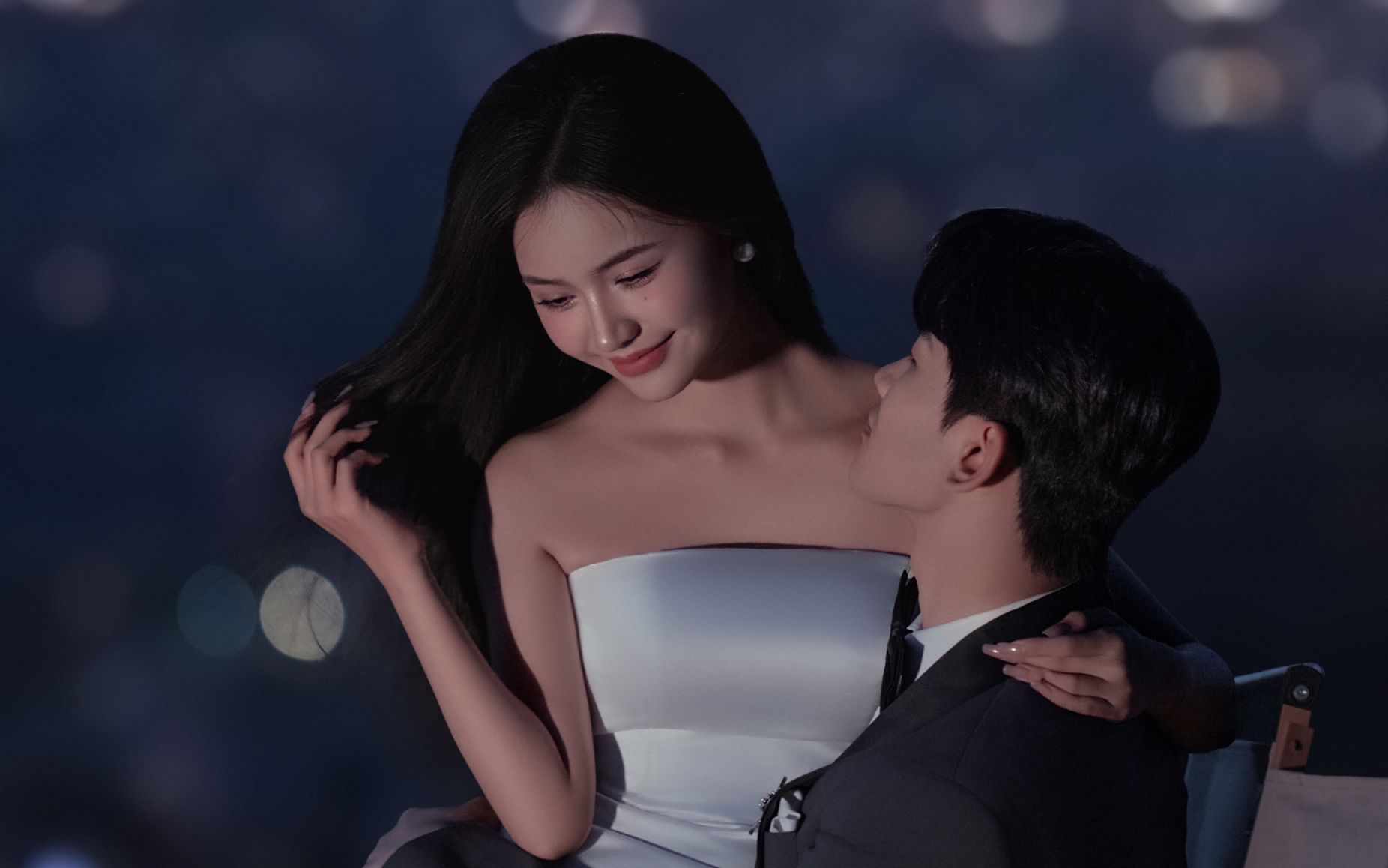 逃离城市喧嚣｜山顶夜景婚纱照范围感绝了