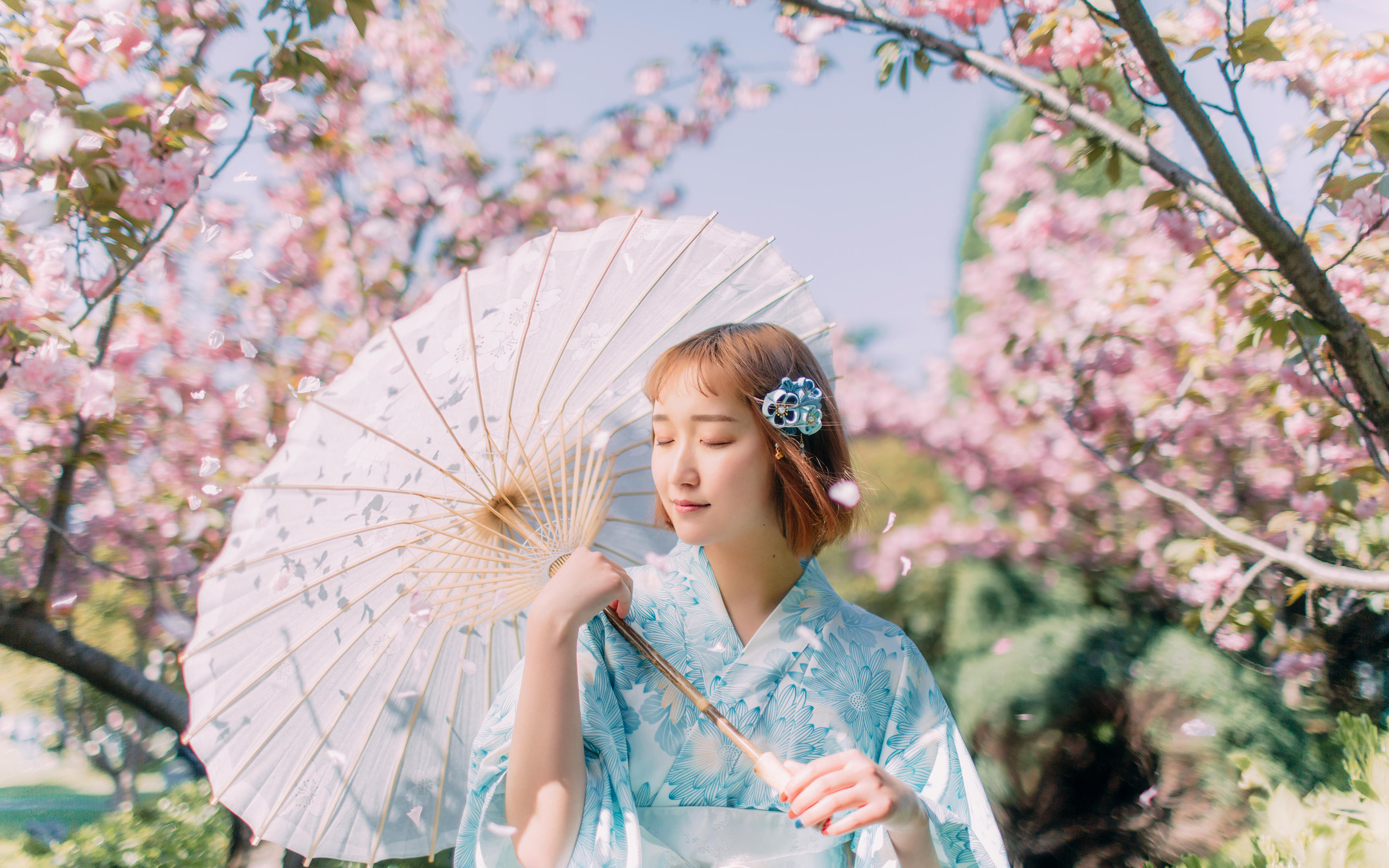 【樱花特辑】樱花和服日系写真