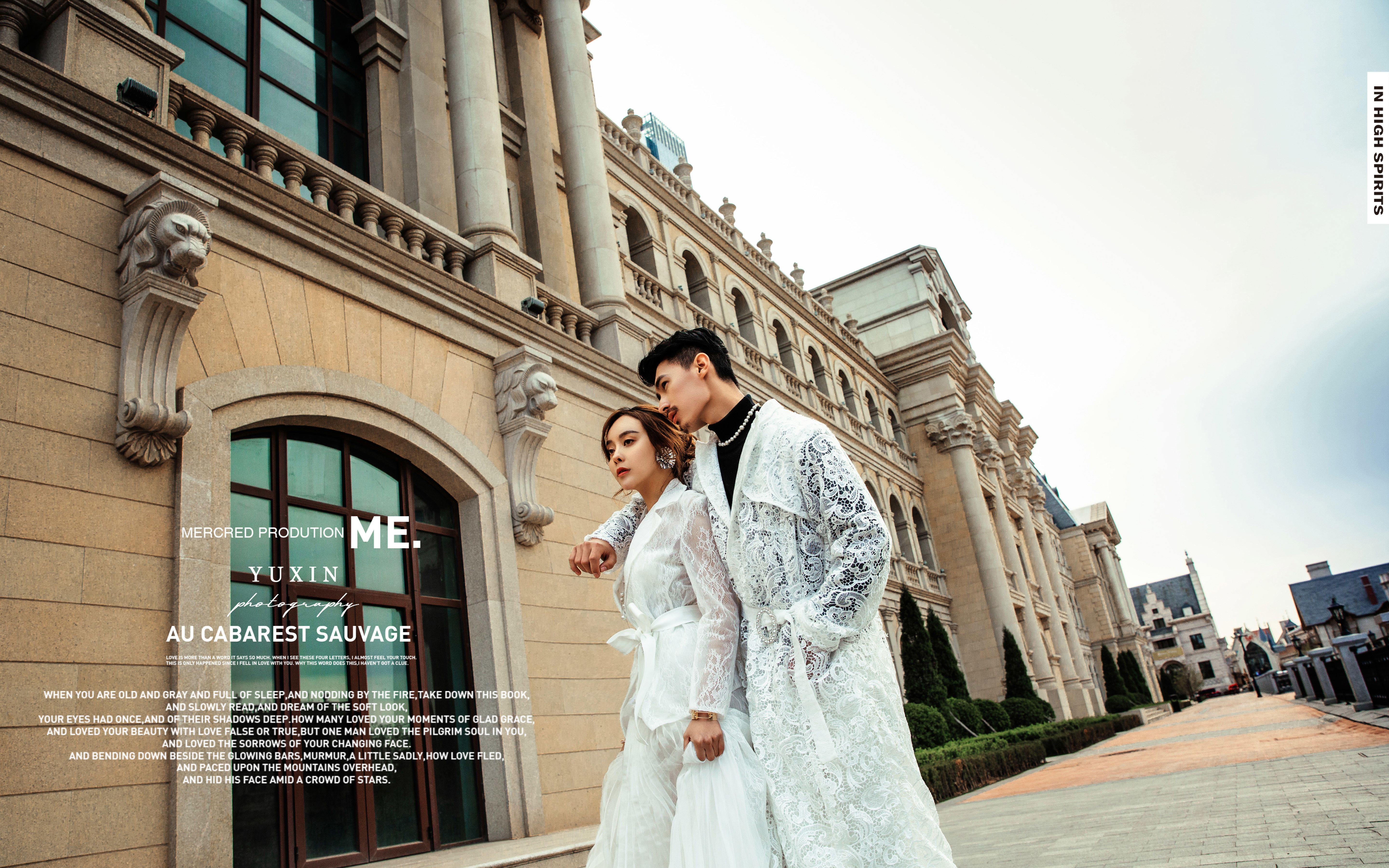 【本季热卖】奢华城堡+简约棚拍+全程4对1服务