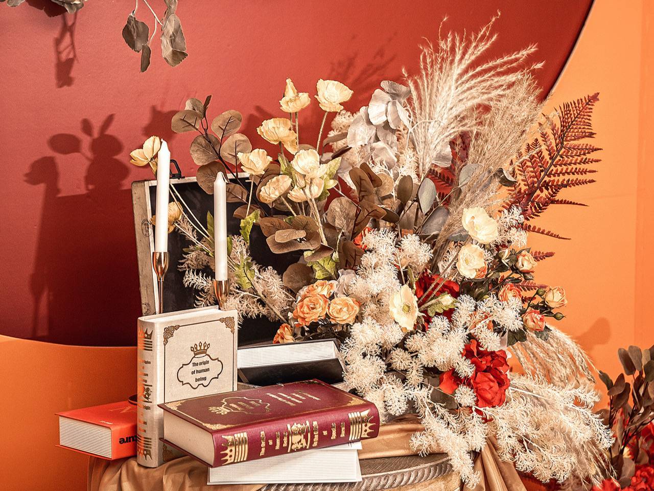    温暖秋色系婚礼  