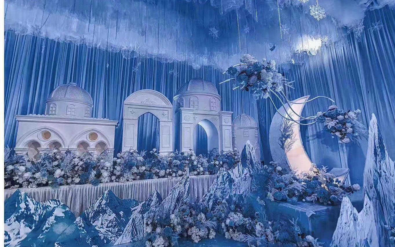 冰川主题婚礼      
