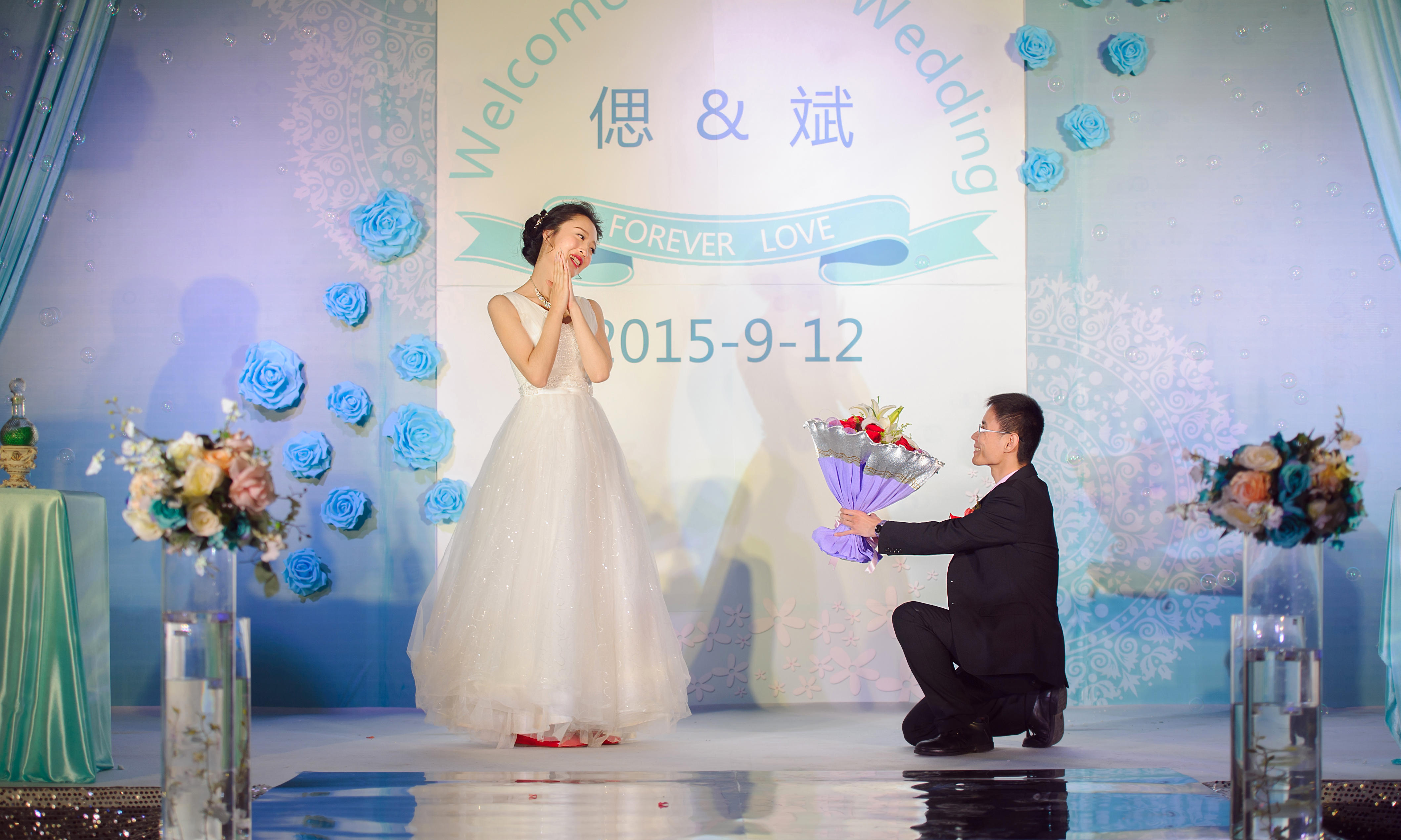 Tiffany蓝色梦幻婚礼