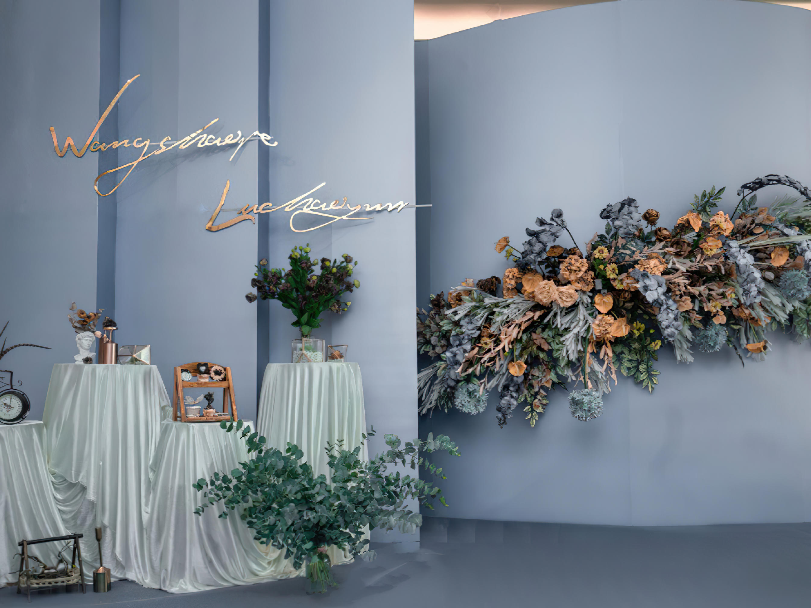 小清新婚礼布置  简约不失贵气