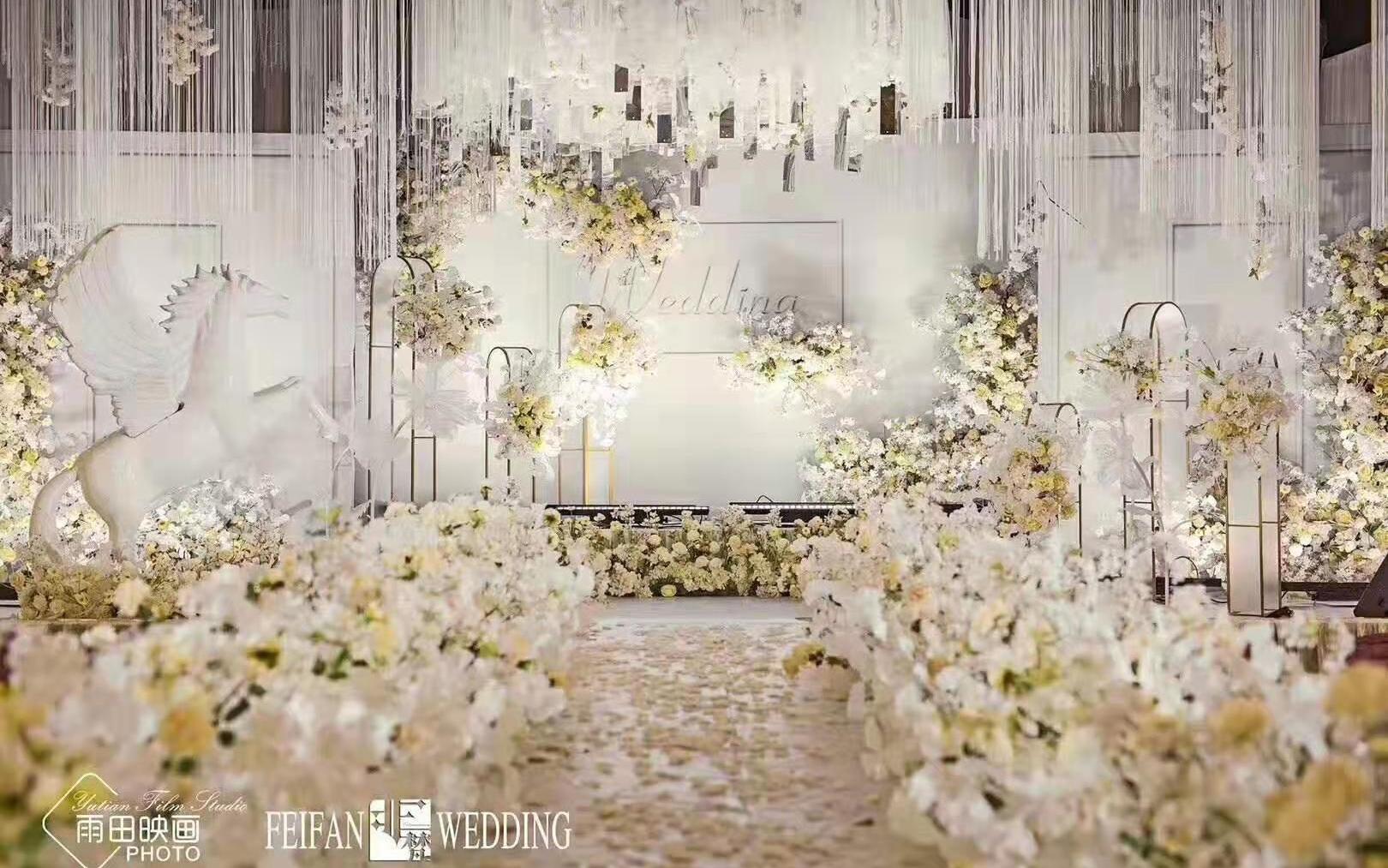 【非梵婚礼】广安亿林豪生酒店的粉色城堡婚礼