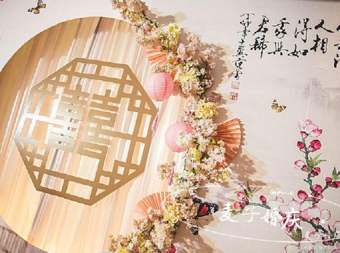 【麦子婚礼】桃粉色的中式婚礼