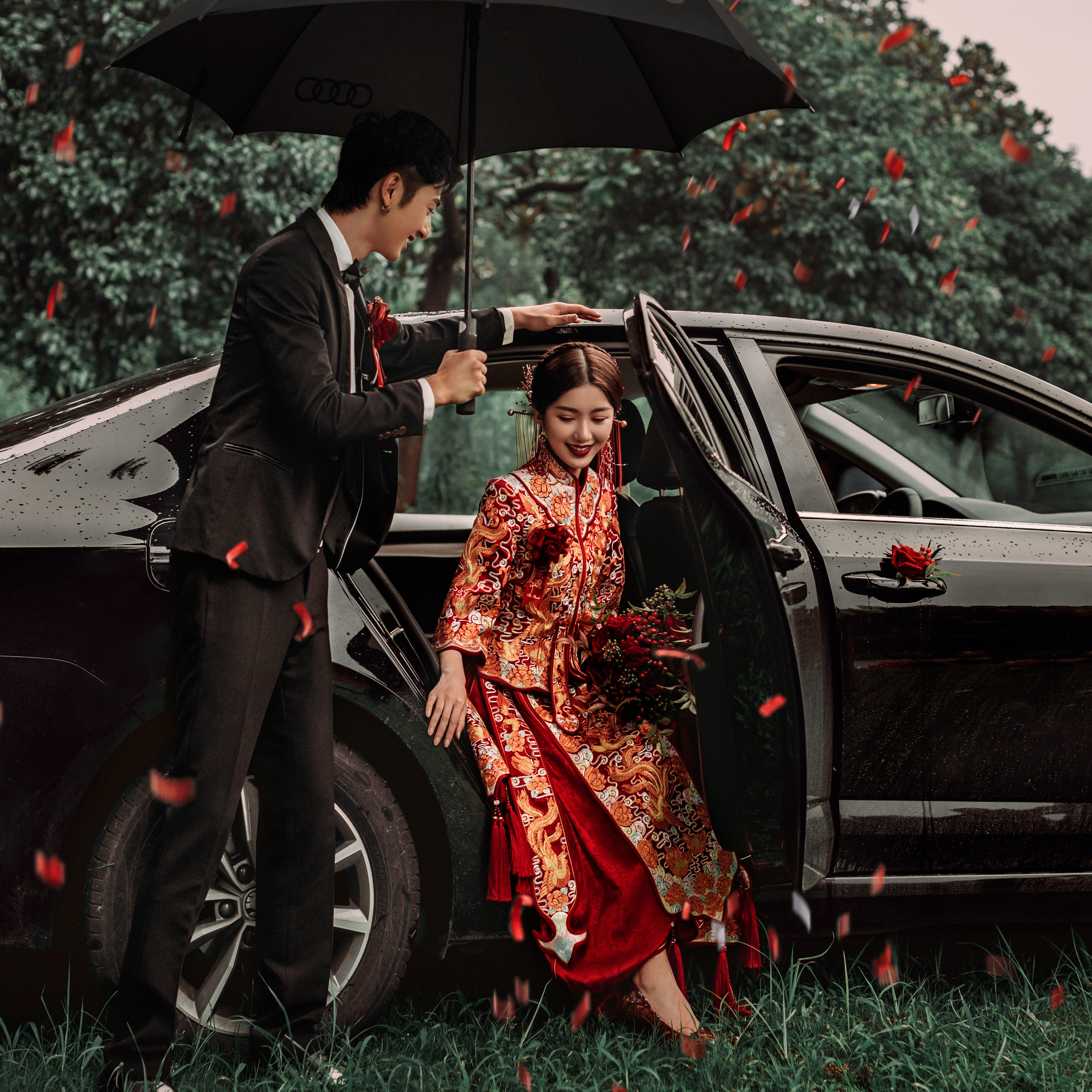 蝶花摄全球蜜月打卡地 | 中式婚礼
