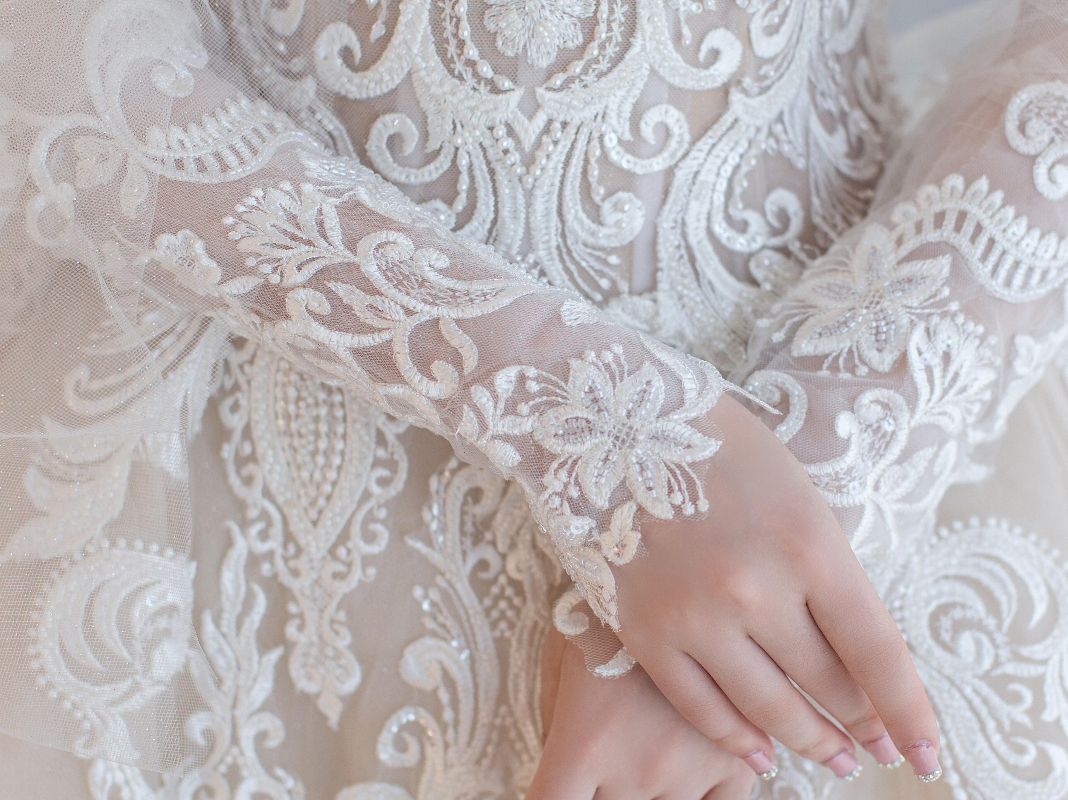 【达令】品牌设计师款主纱+秀禾+高定礼服三件套