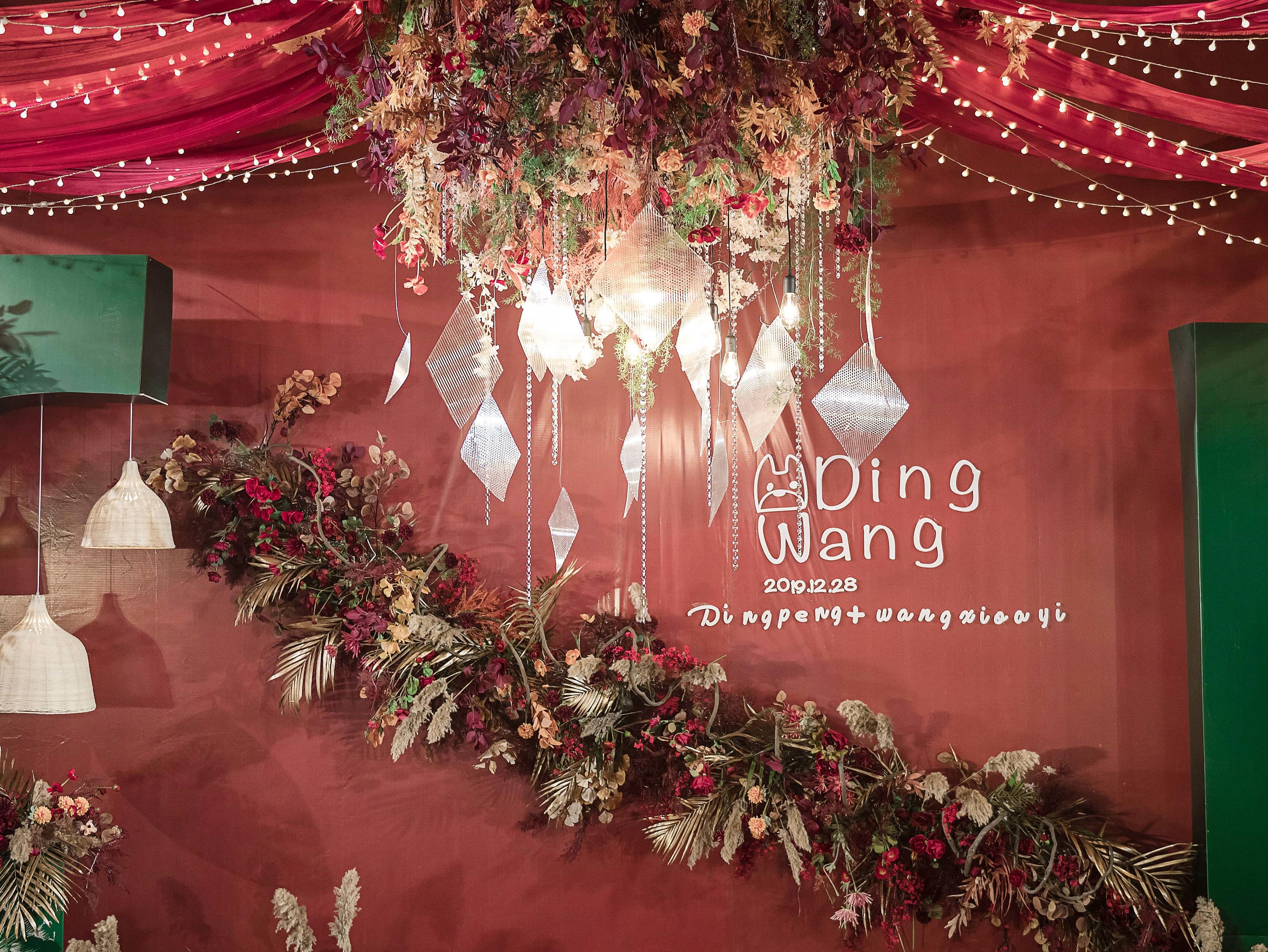 【大雅婚礼】红色 复古 欧式 圣诞婚礼 