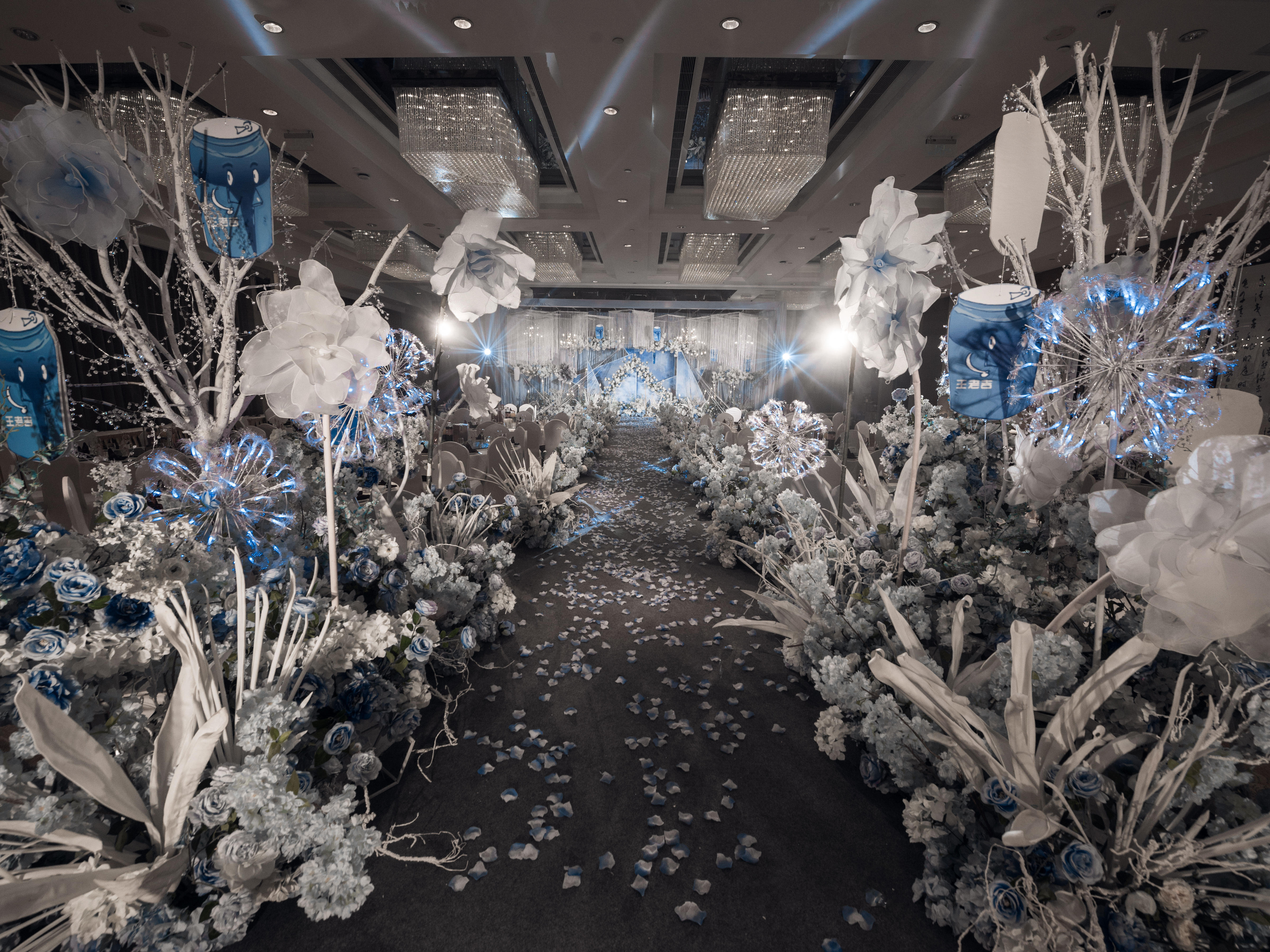 【盛世良辰】创意主题婚礼 双机位 是你想要的蓝色