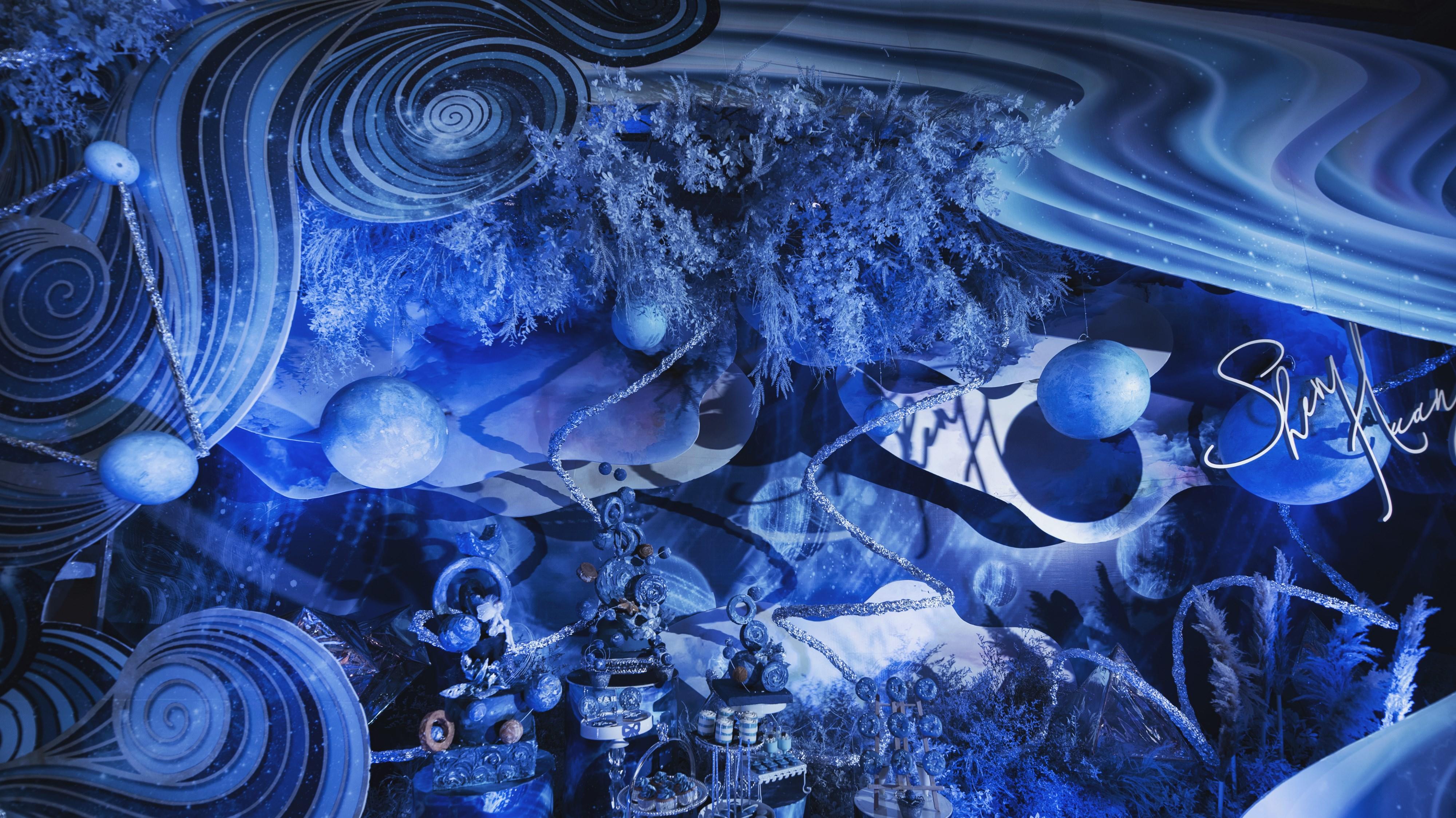 爱想婚礼.星空梦幻婚礼.花艺