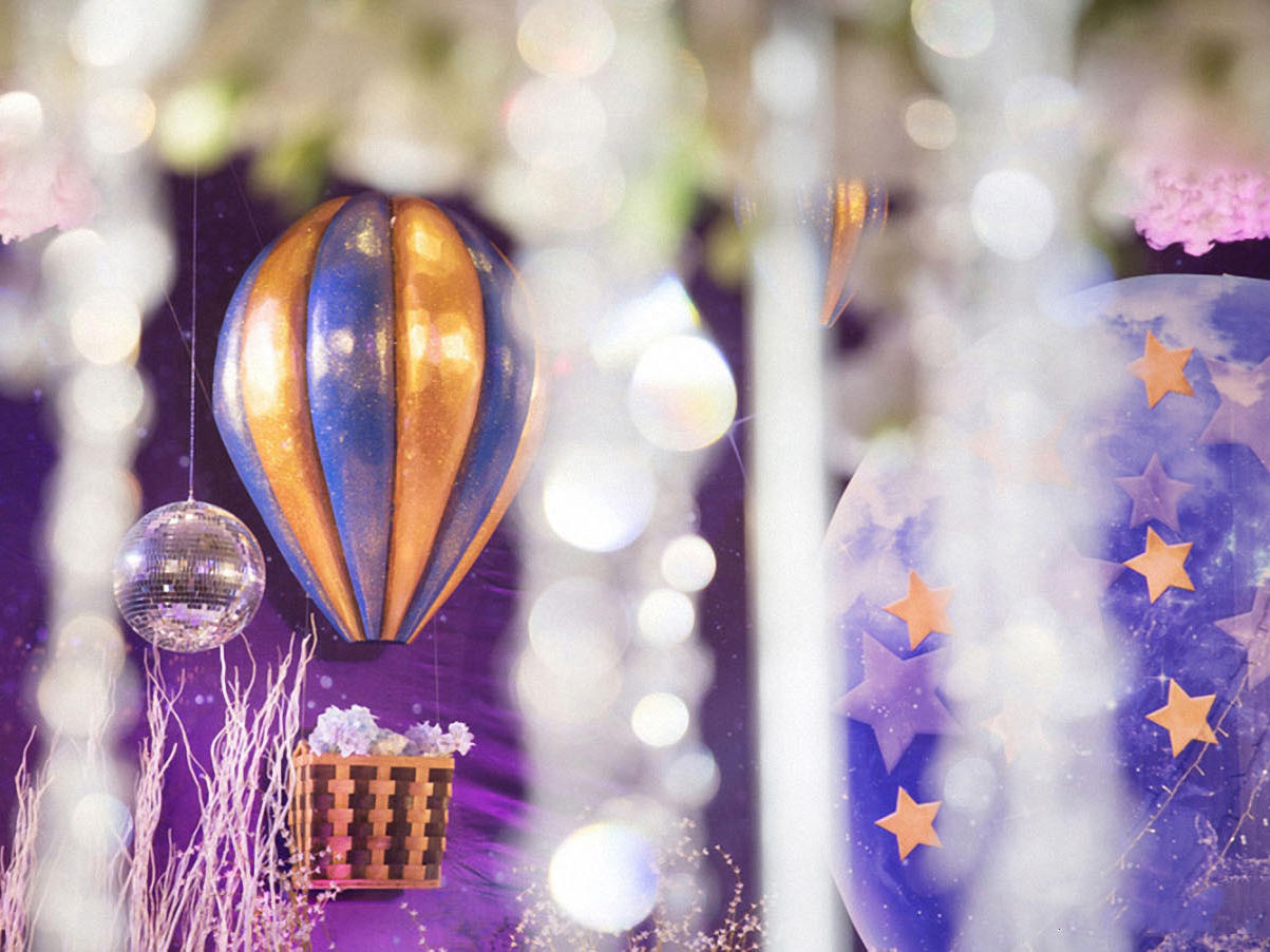 【格调·雅】紫色星空唯美浪漫婚礼定制—Star