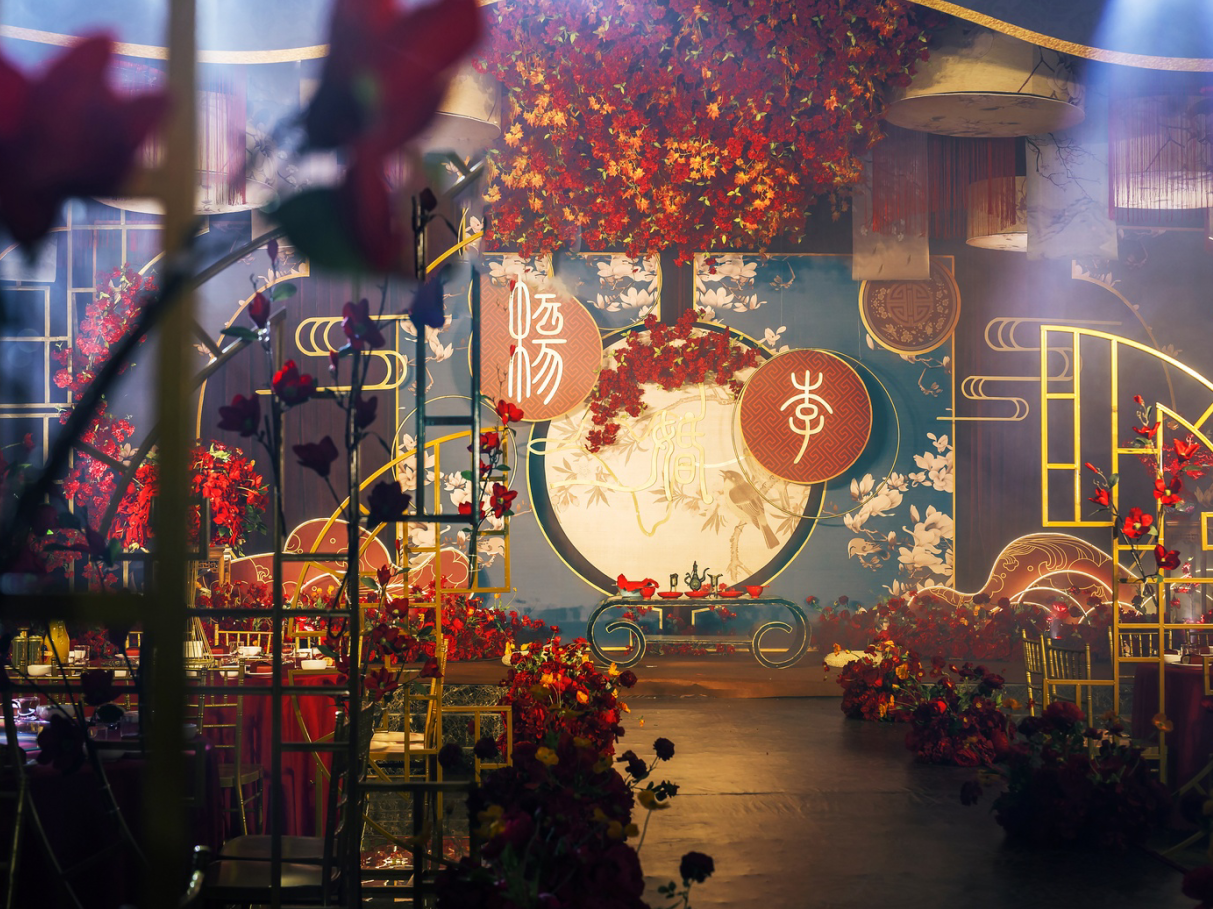 《唯美花嫁》中式红蓝江南风-忆