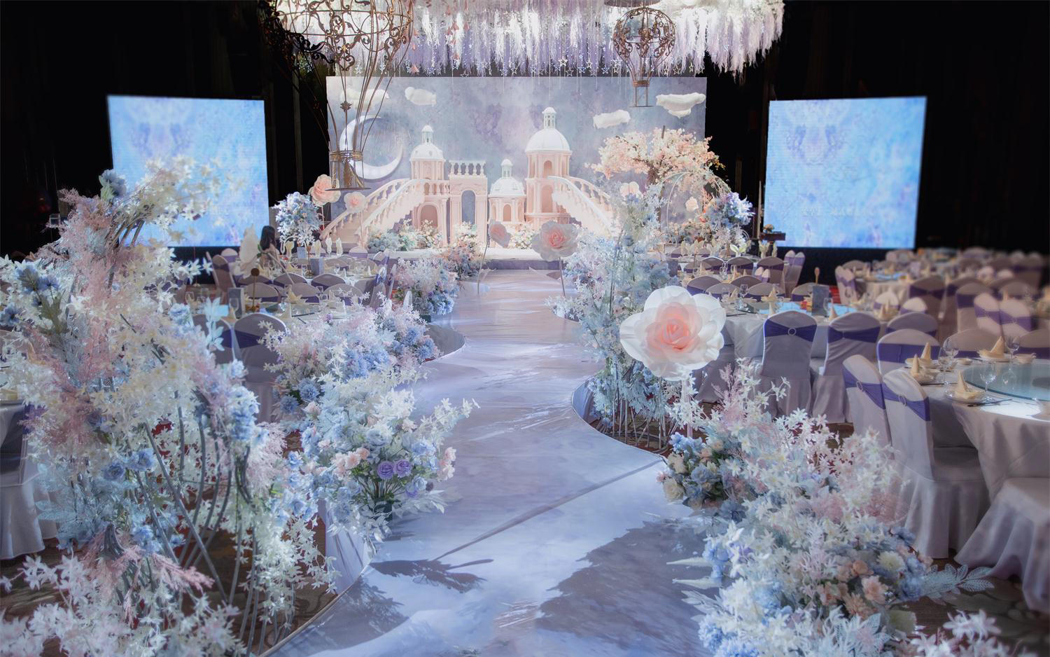 梦域乐园·梦幻粉紫色婚礼