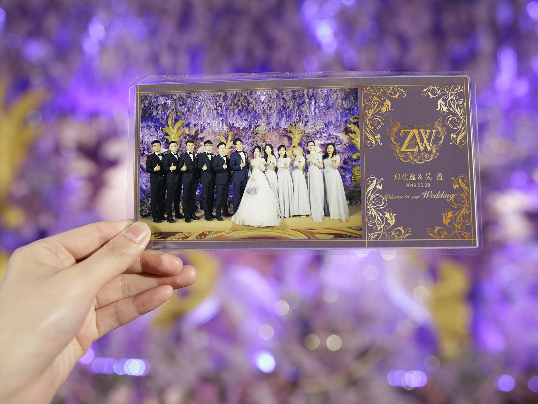 婚礼即影即有 即拍即有 拍立得婚礼现场照片打印