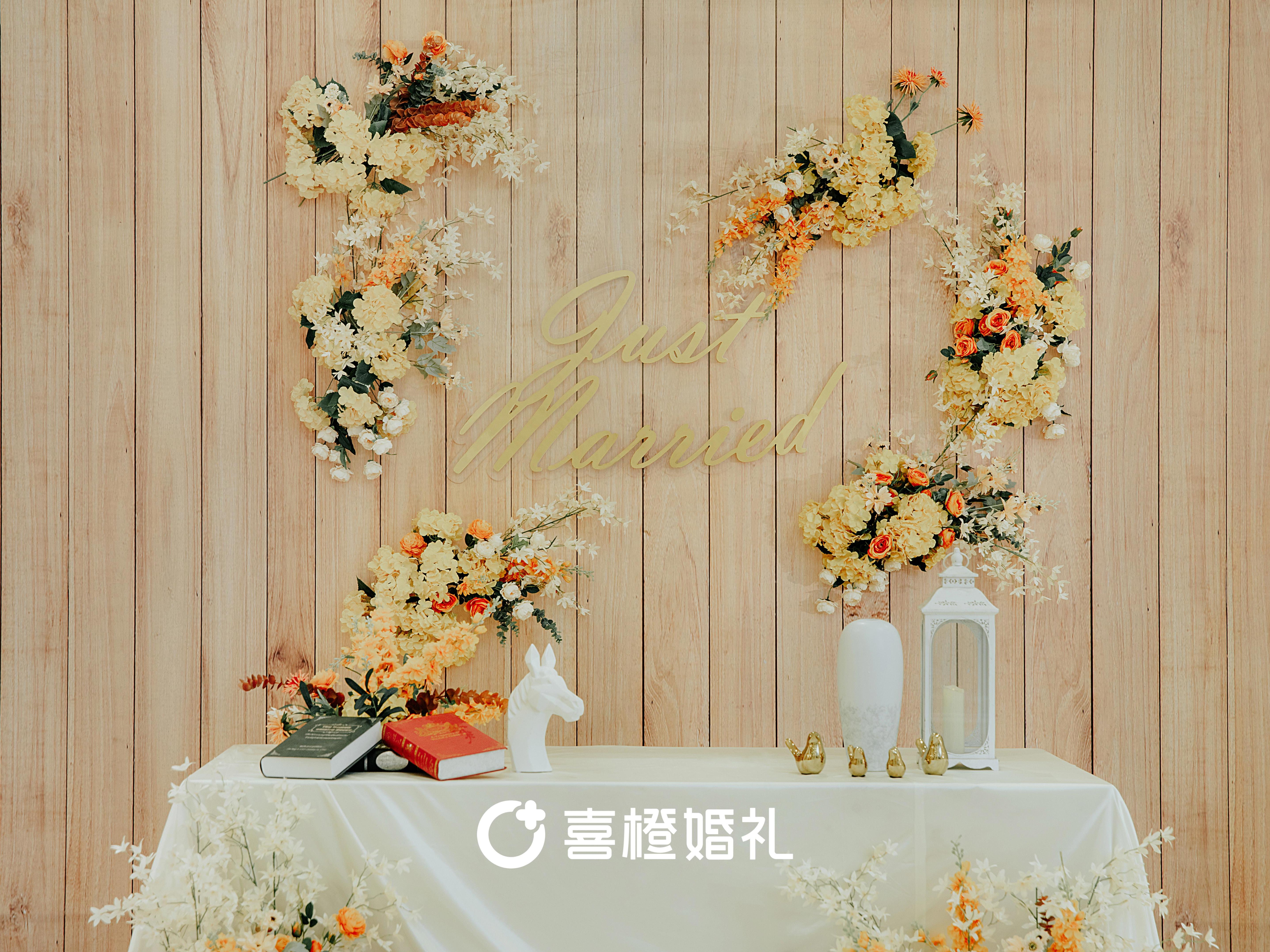 【秋日恋歌】橙色|文艺|森系|复古金|原木