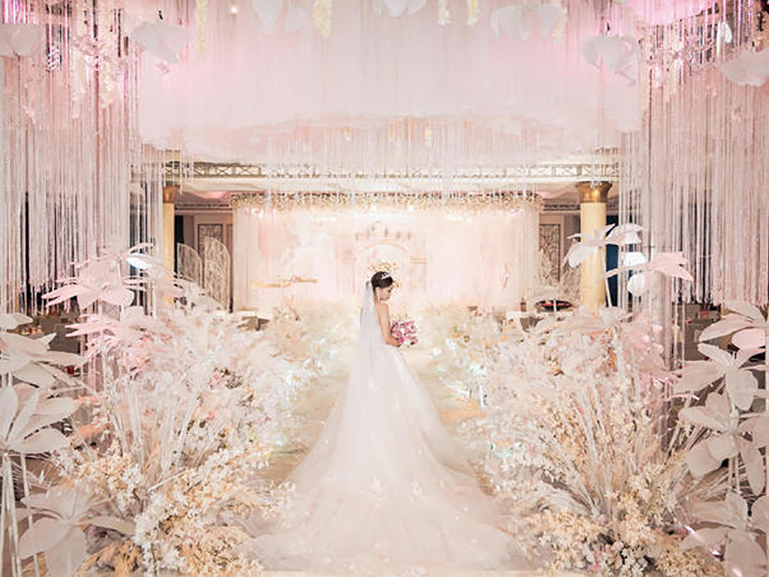 粉色公主专属高端浪漫婚礼