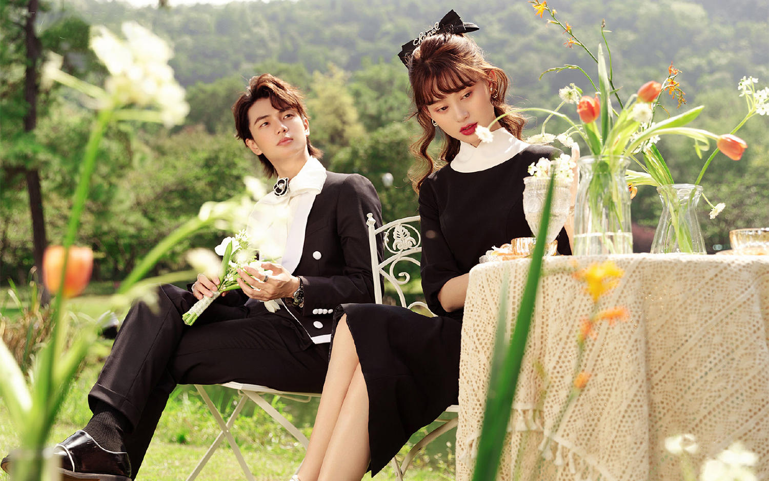 森系唯美婚纱照/婚纱摄影