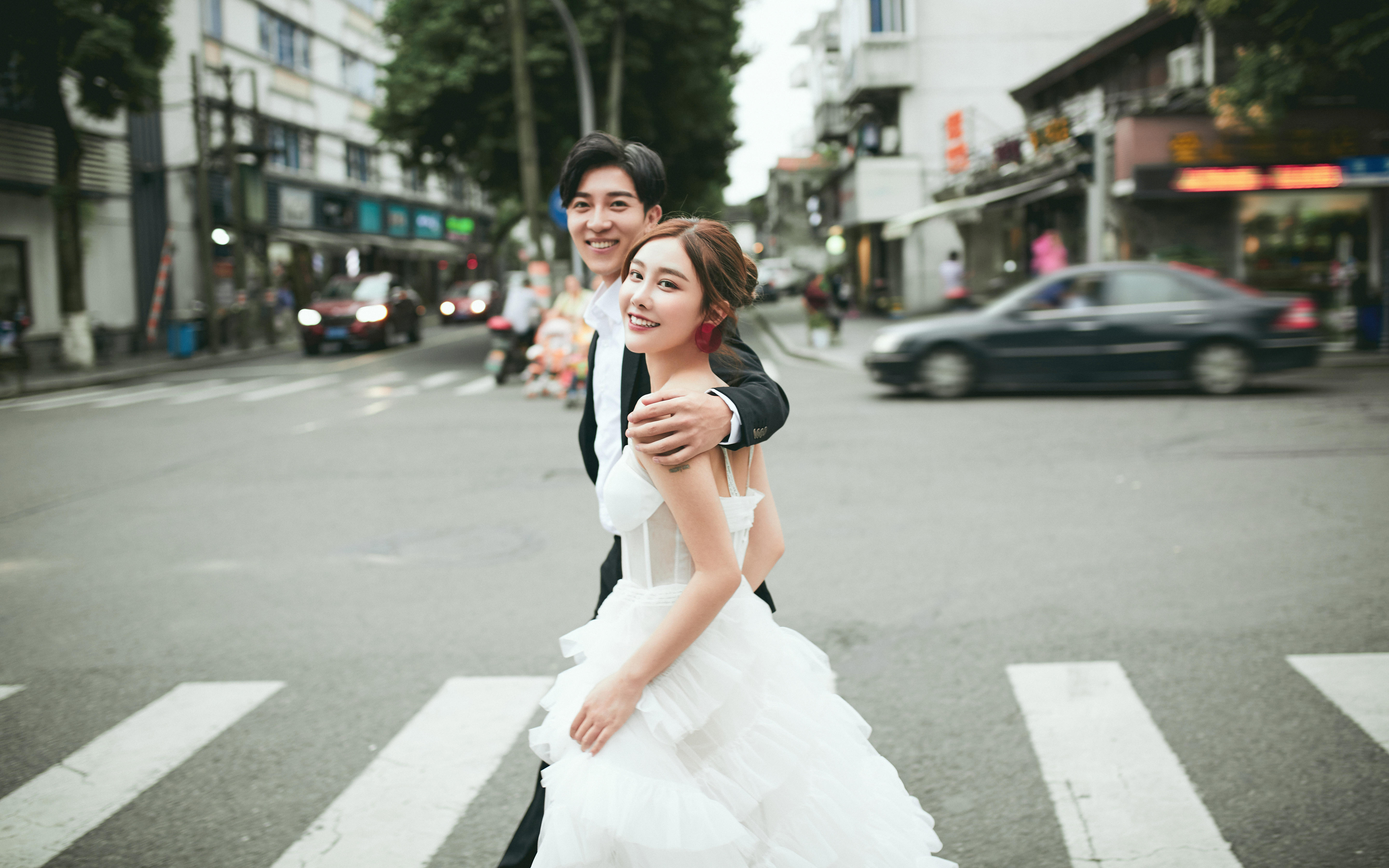 【時(shí)尚甜蜜結(jié)婚證件照】青禾出品