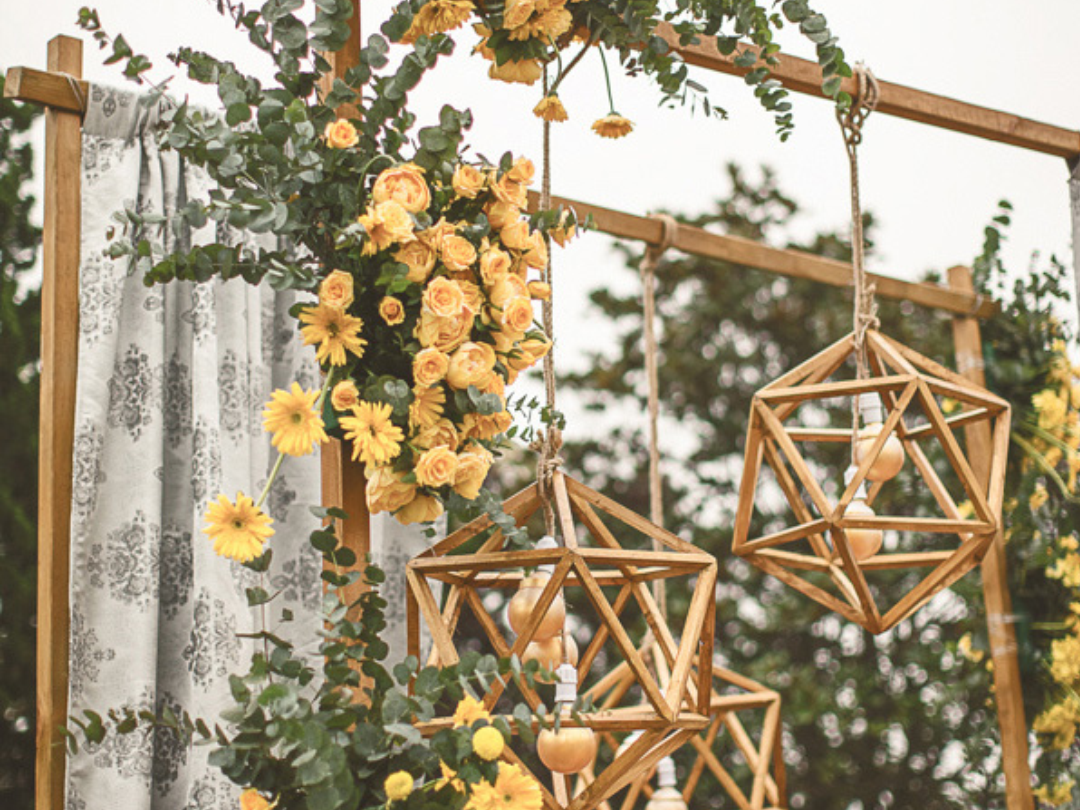 黄色主题婚礼 ~ 初·心