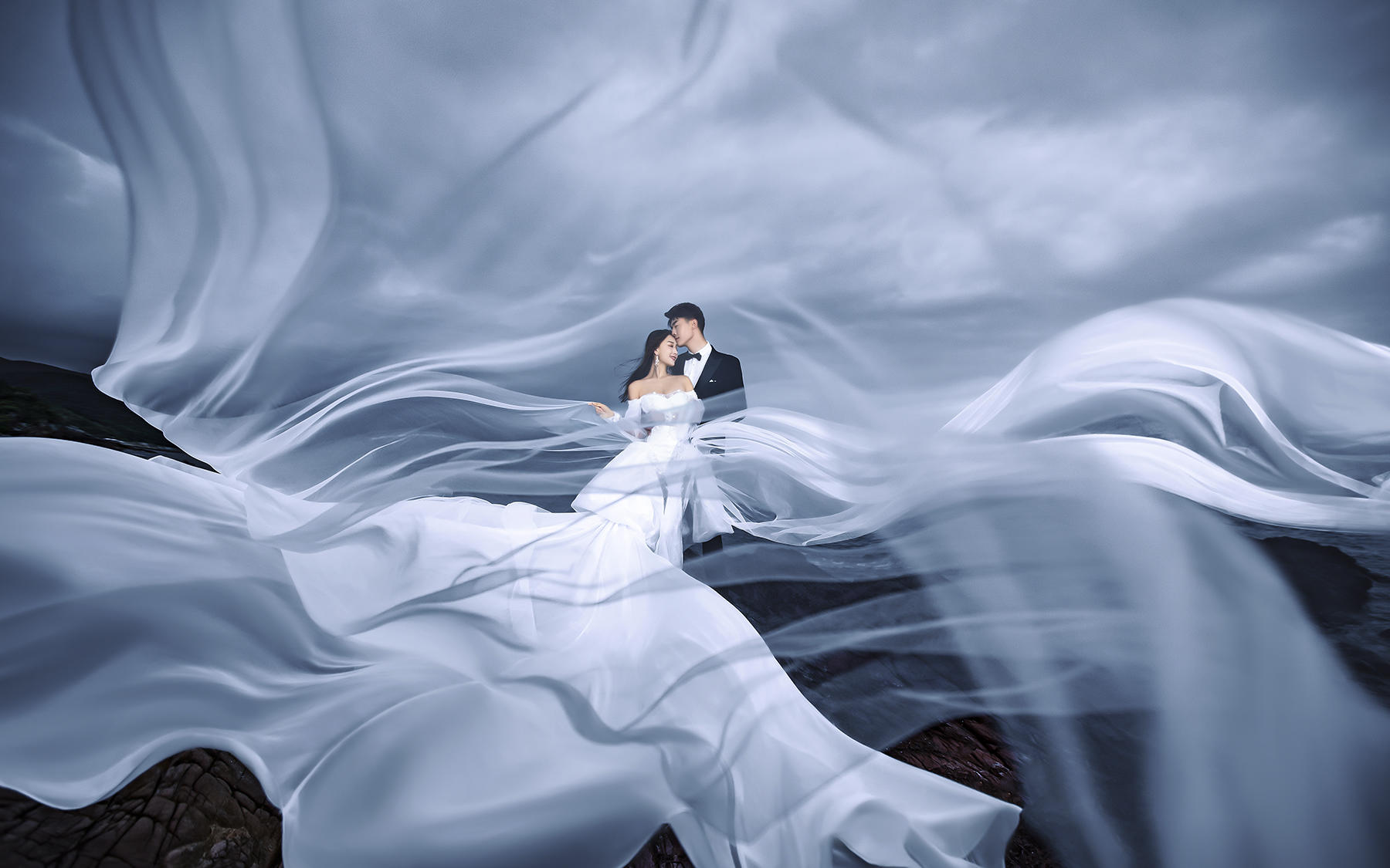 青岛旅拍文艺青年喜爱的电影剧情风格外景+内景