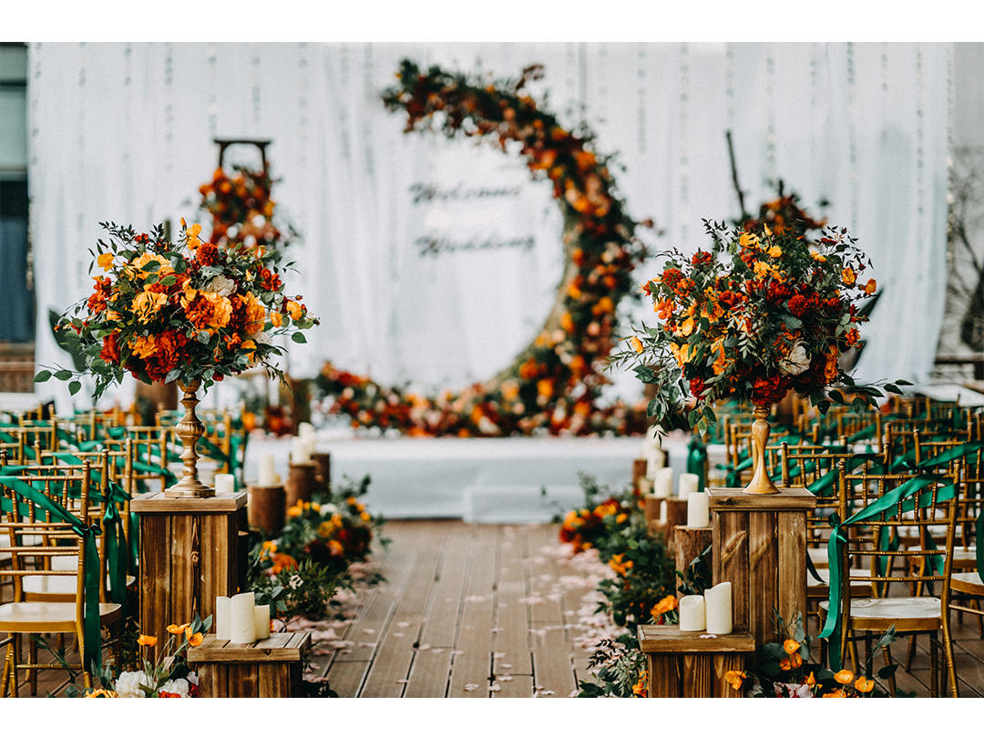 《暖橘黄色的活泼》+四大金刚+甜品茶歇