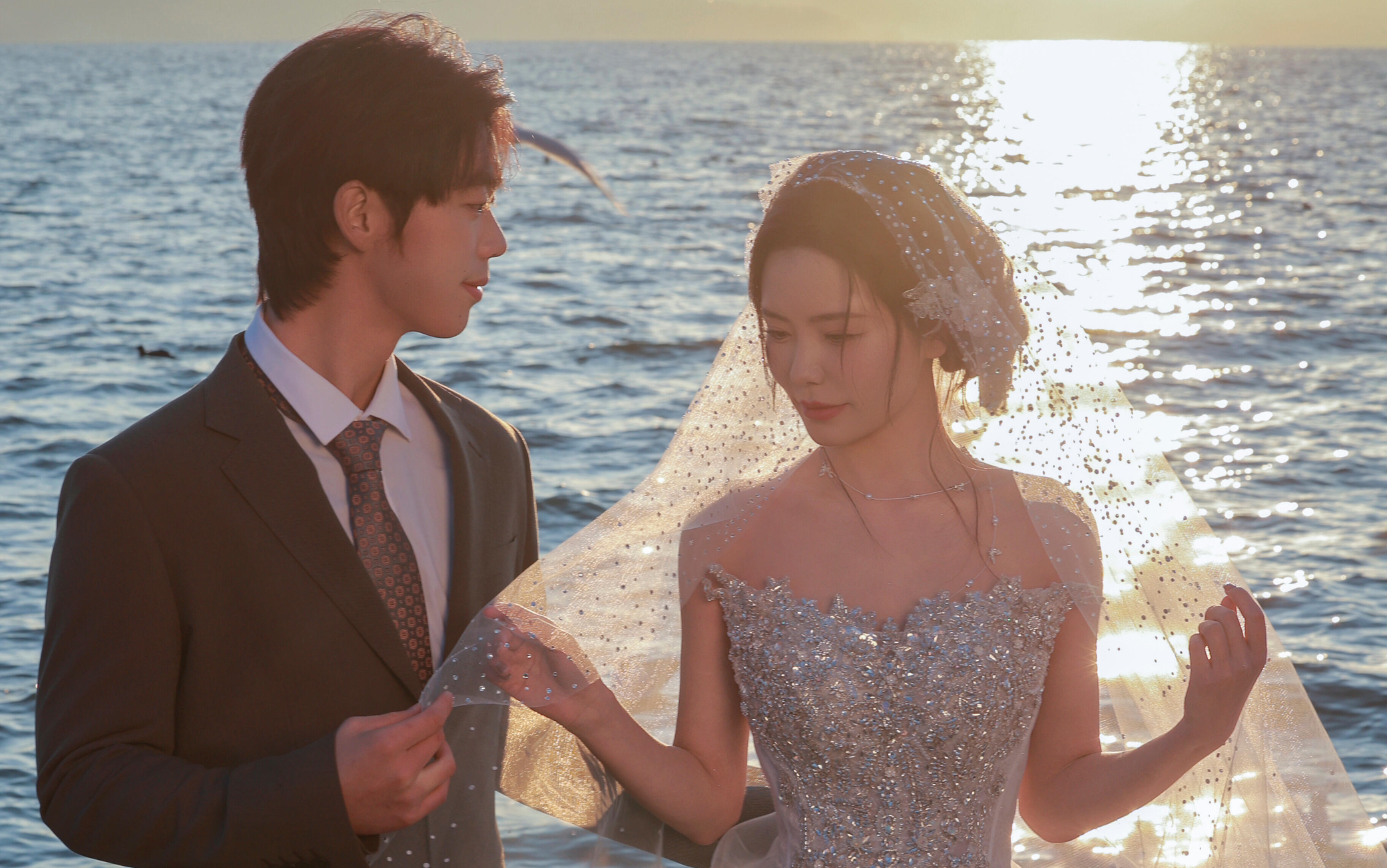 公主與海｜把浪漫藏進海景婚紗照里