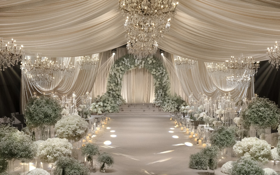 鎏光香檳｜自貢法式輕奢婚禮