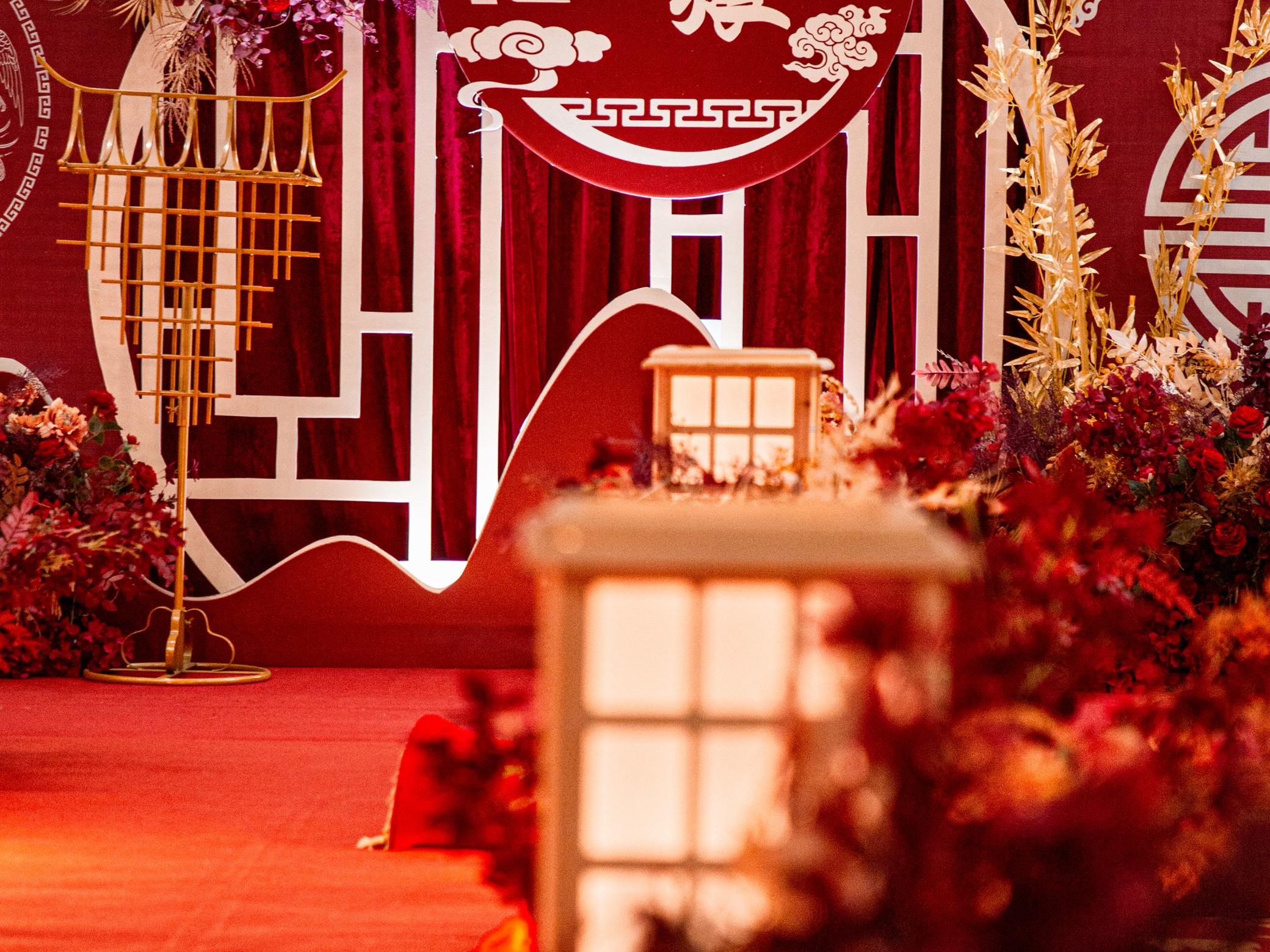 年年好婚礼|红色中式婚礼|传统中式婚礼