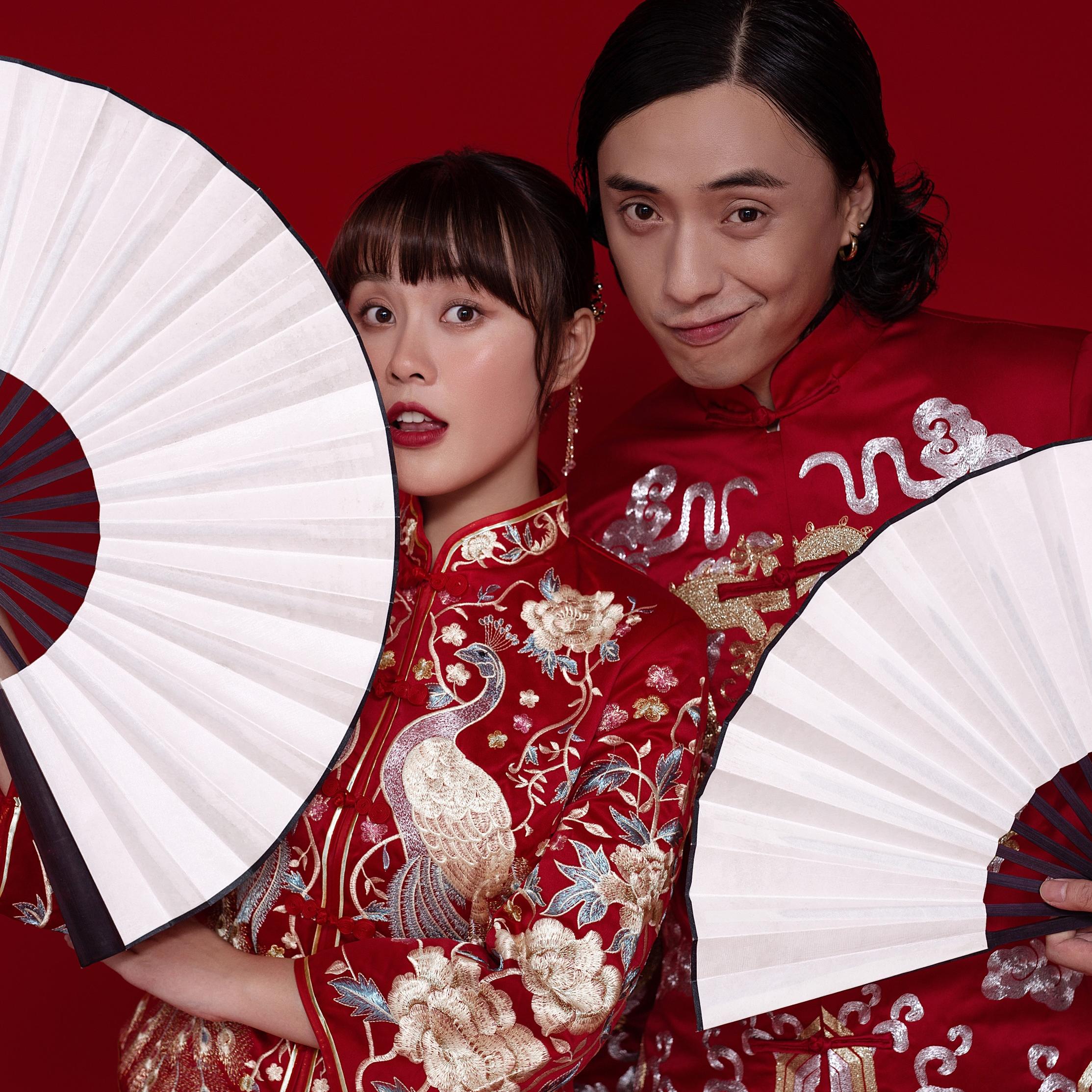 【莳萌摄影】搞怪中式风婚纱照