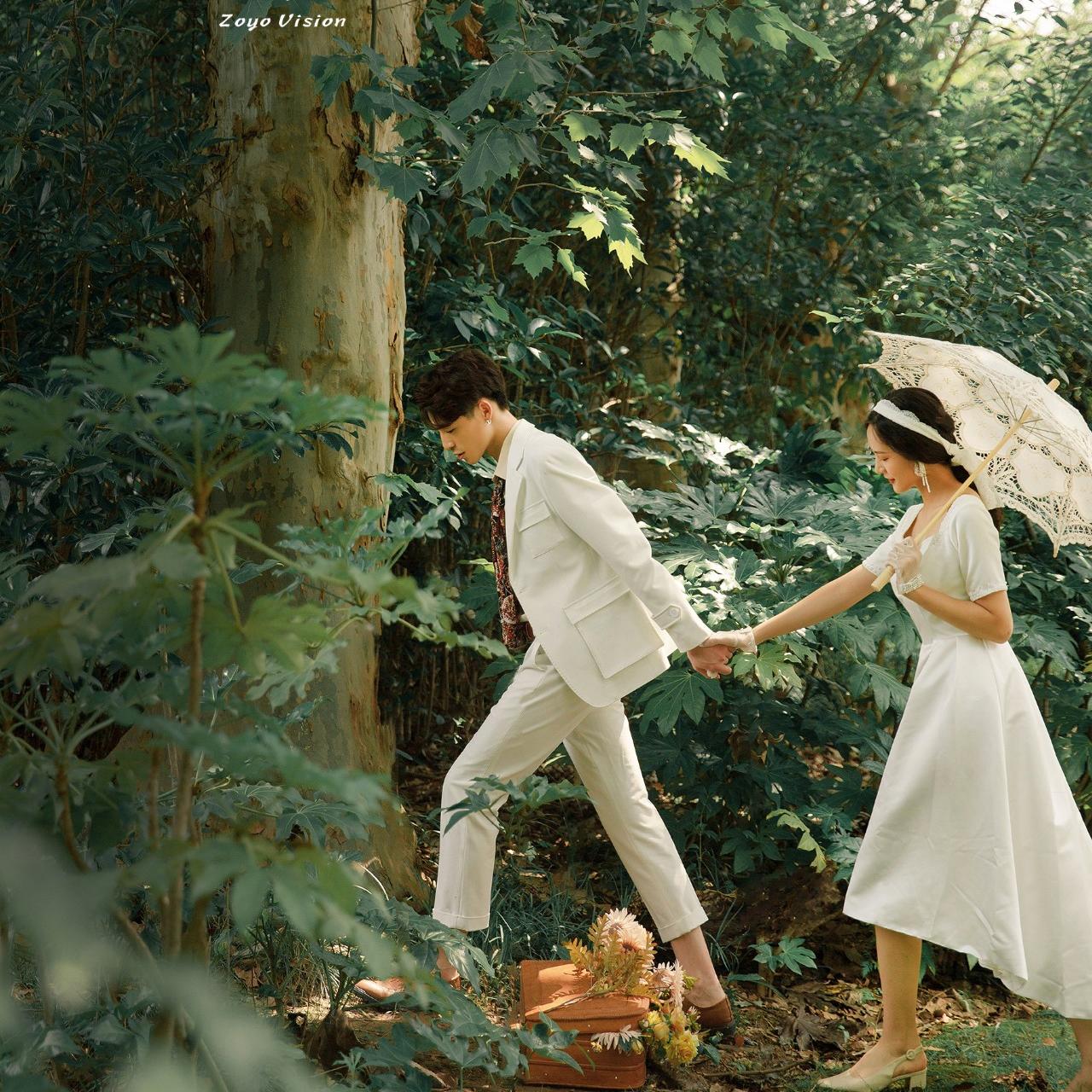 【法式轻复古森系婚纱照】中山婚纱照