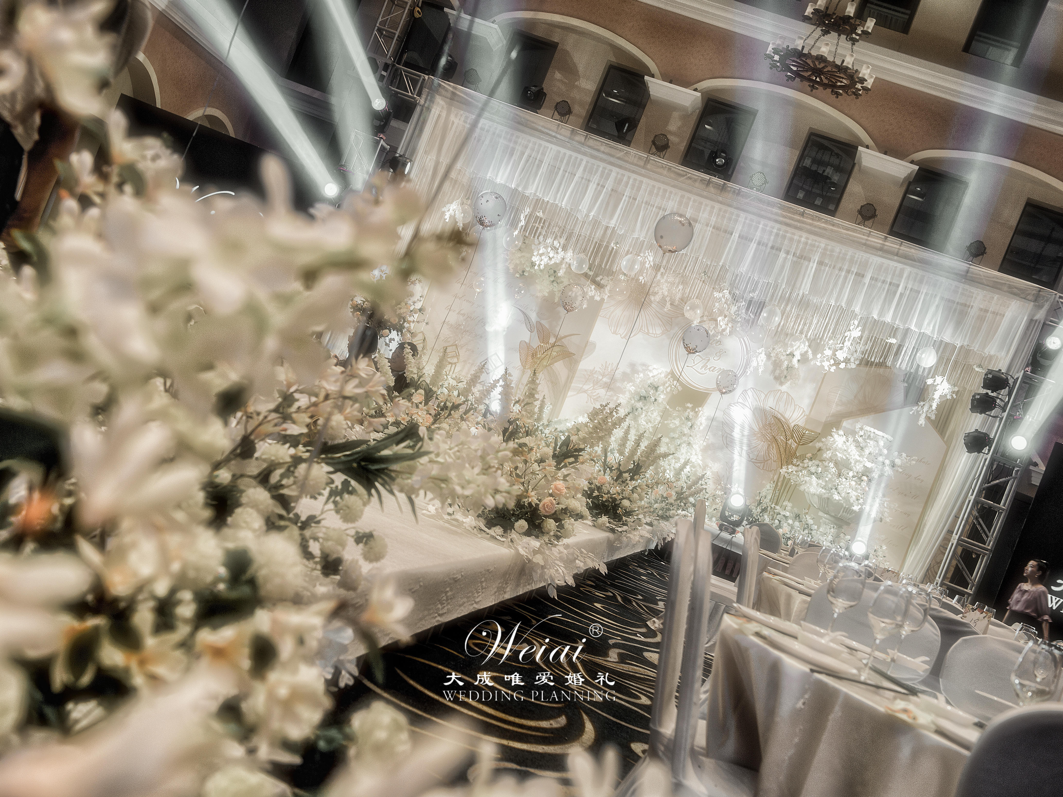 天唯艺术酒店纯真白色婚礼