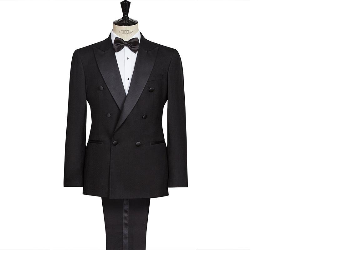 【十年老店】经典双排扣戗驳领礼服定制