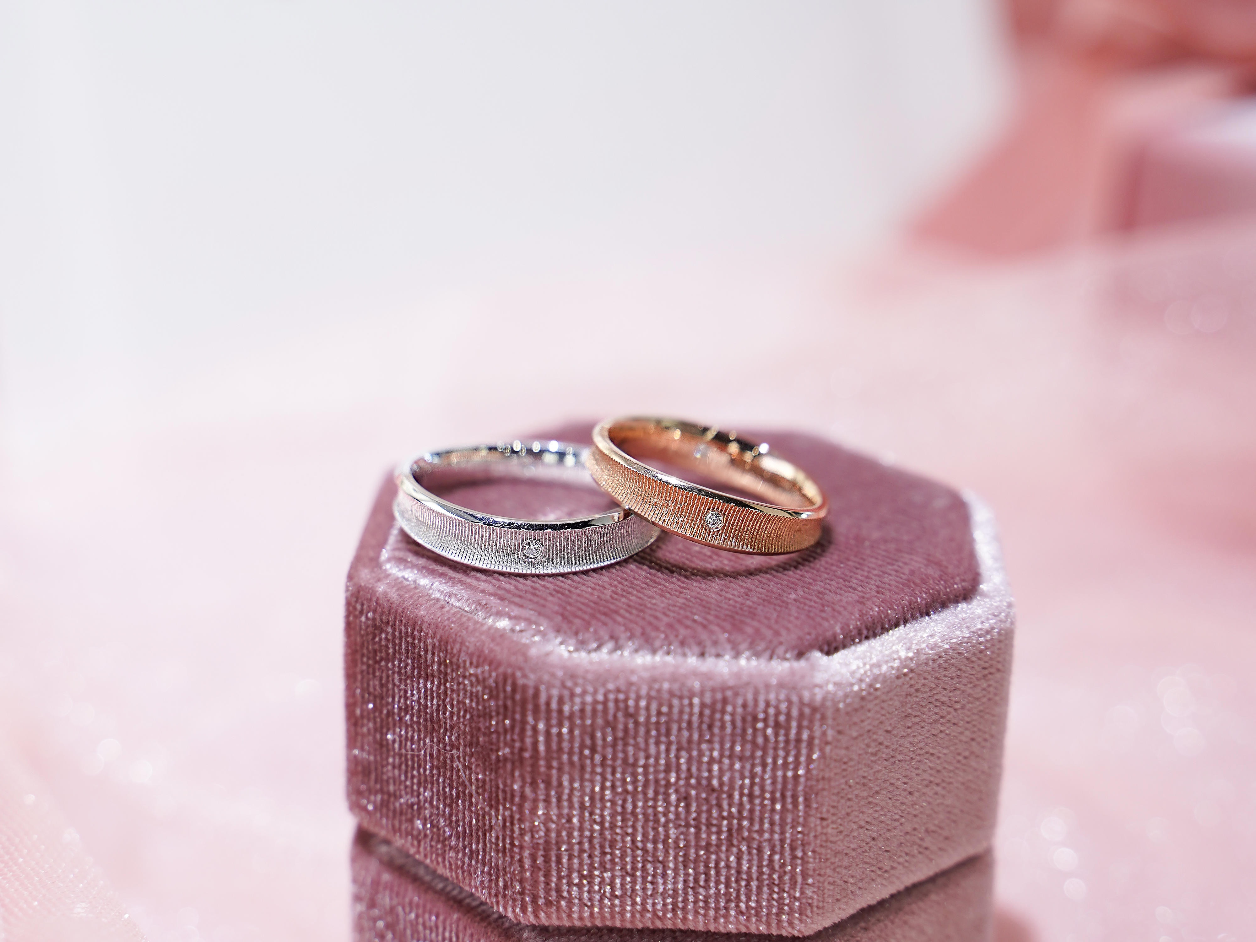 狐狸的夏天珠宝「时空」设计款求婚对戒