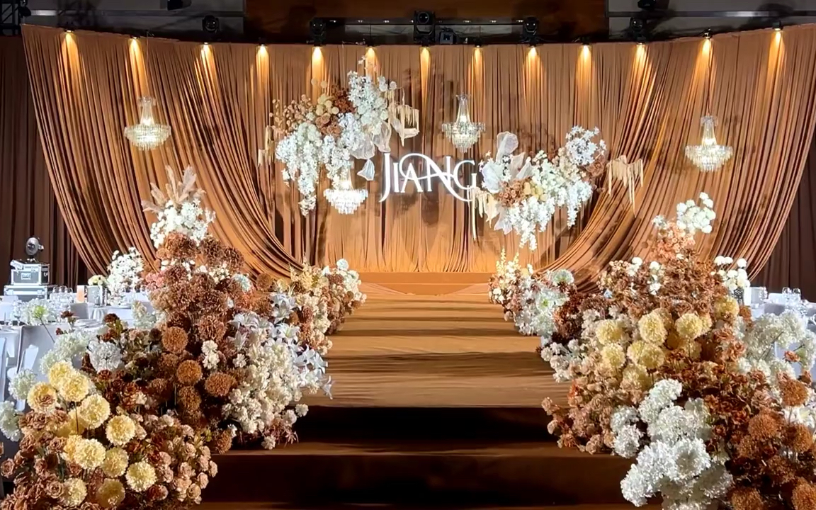 酒店婚礼美拉德色系婚礼