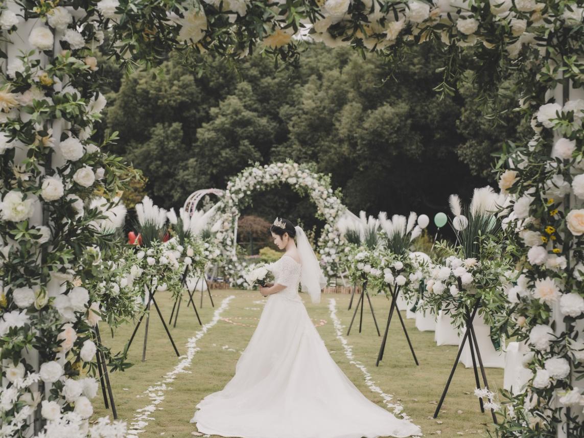 铜陵金满庭婚礼 草坪清晰